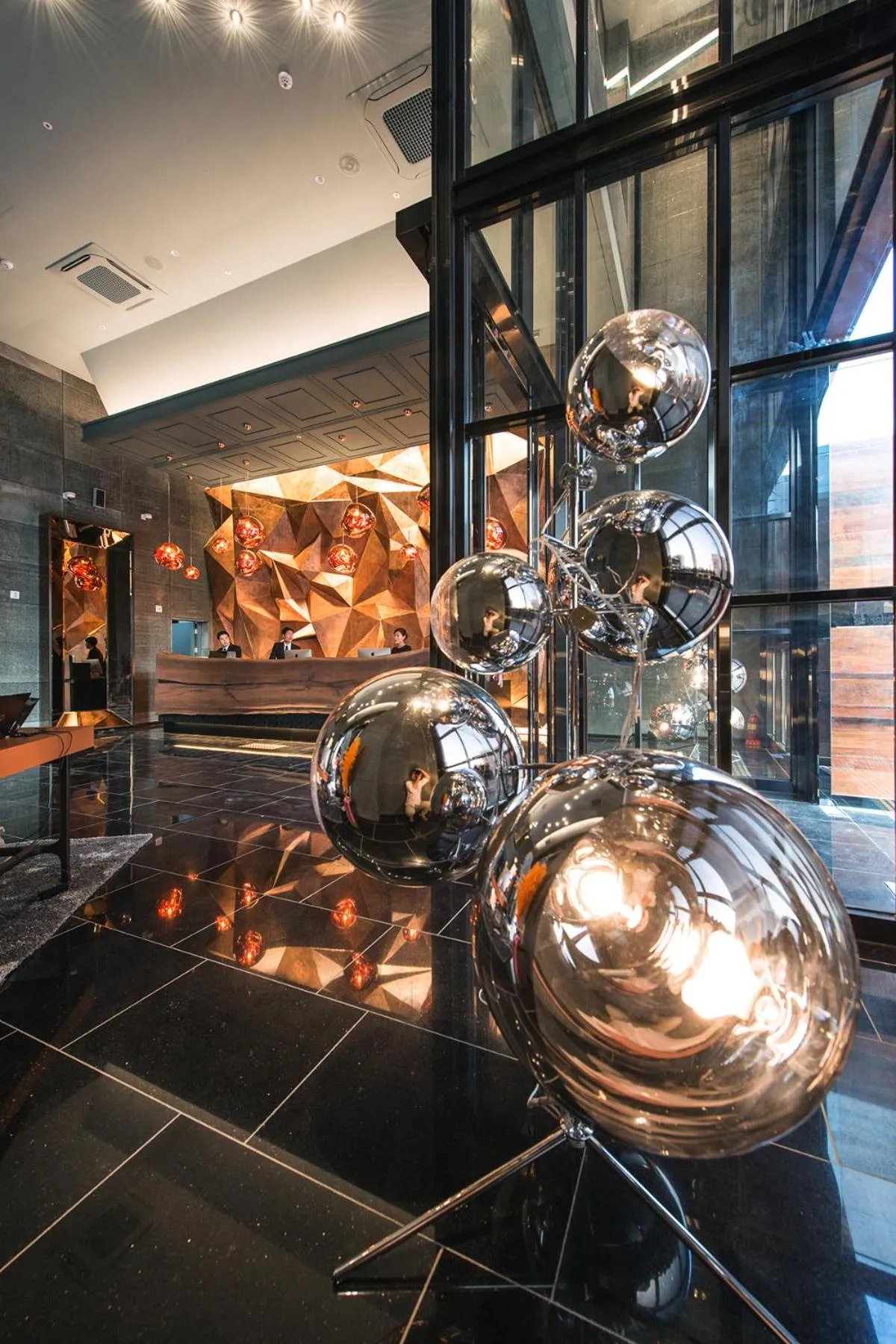 Lobby or reception in Best Louis Hamilton Hotel Changwon