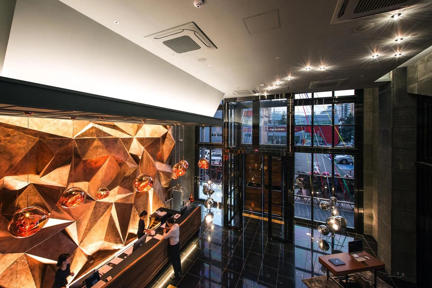 Lobby or reception in Best Louis Hamilton Hotel Changwon