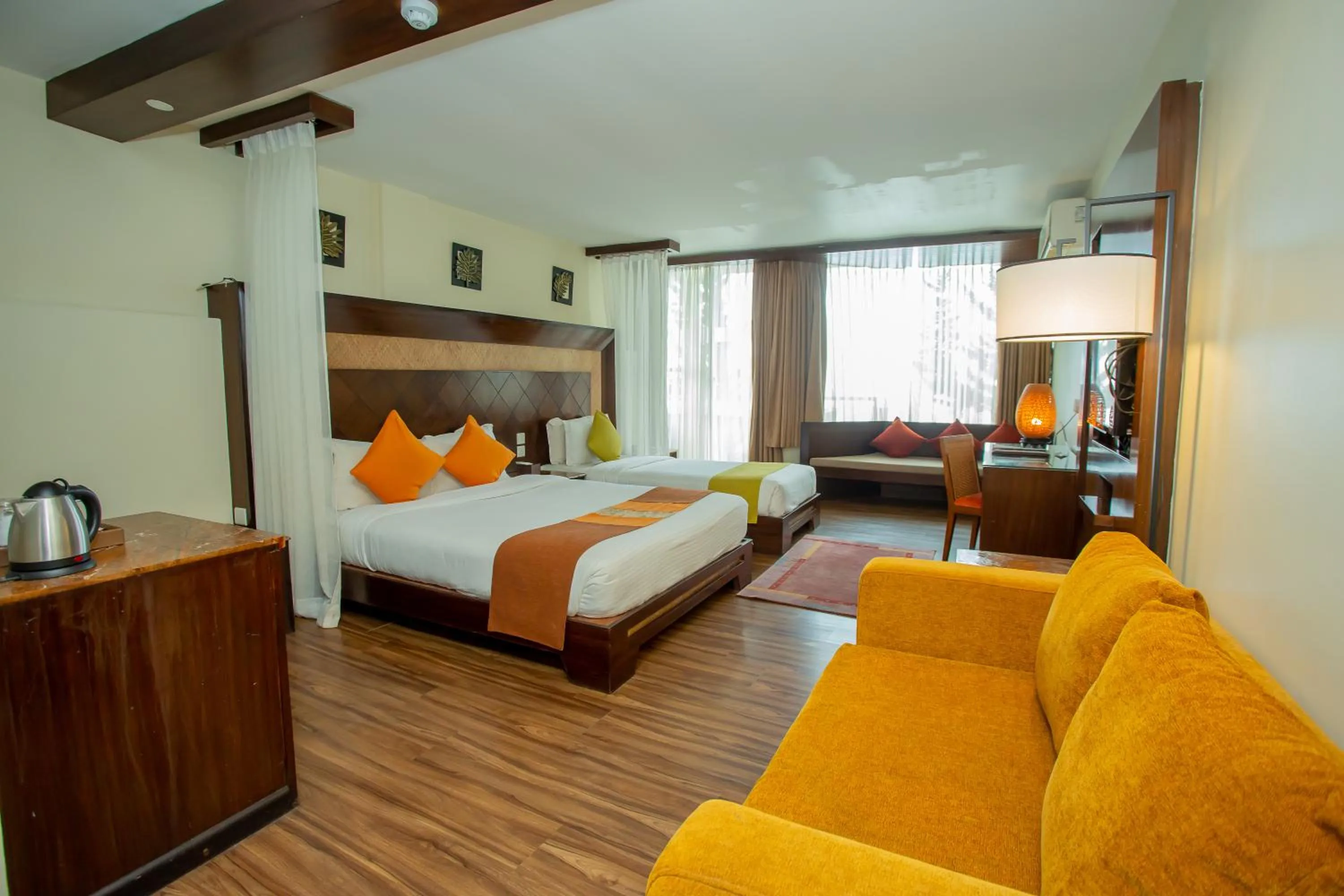 Bed in Hotel Mystic Mountain