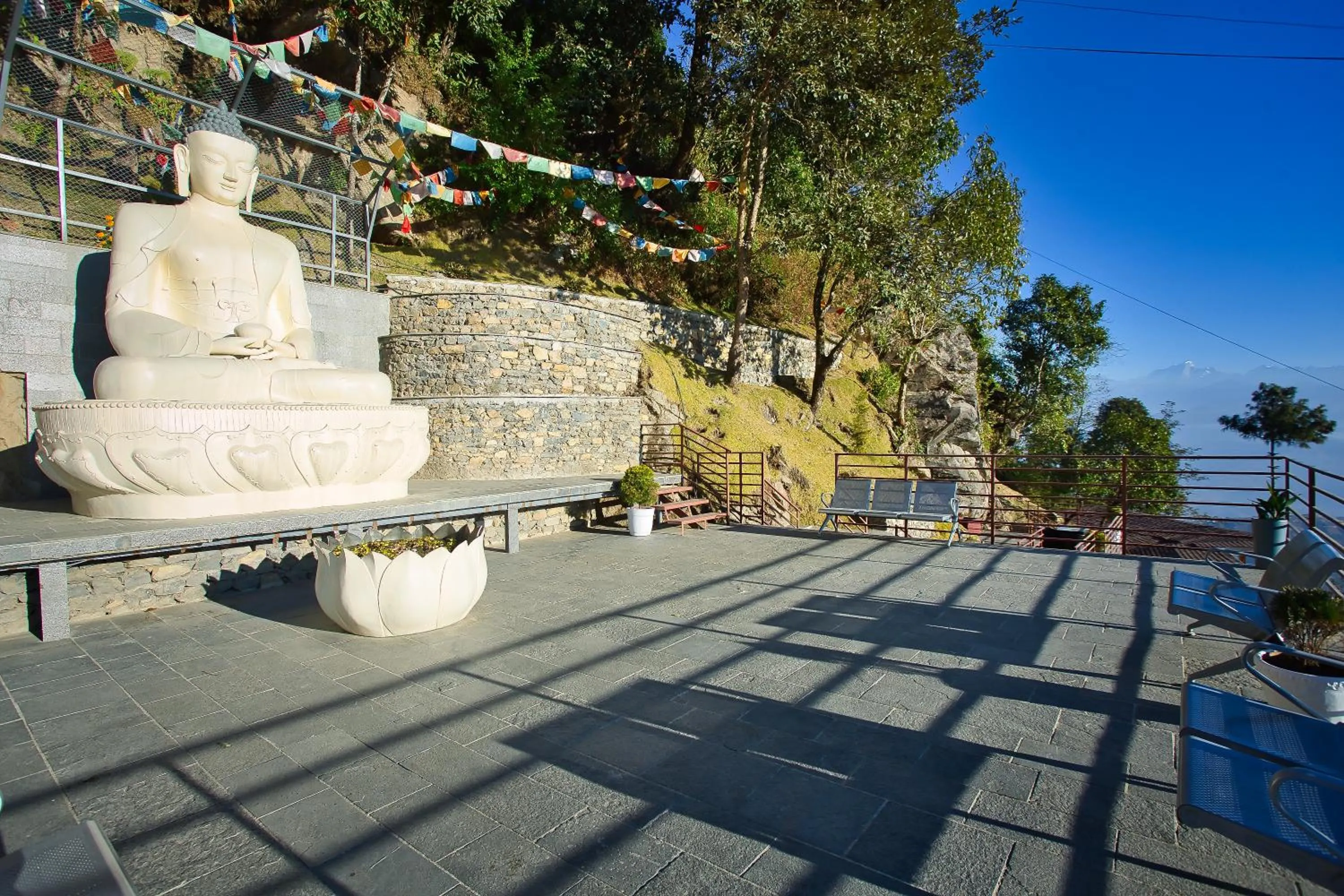 Garden in Hotel Mystic Mountain