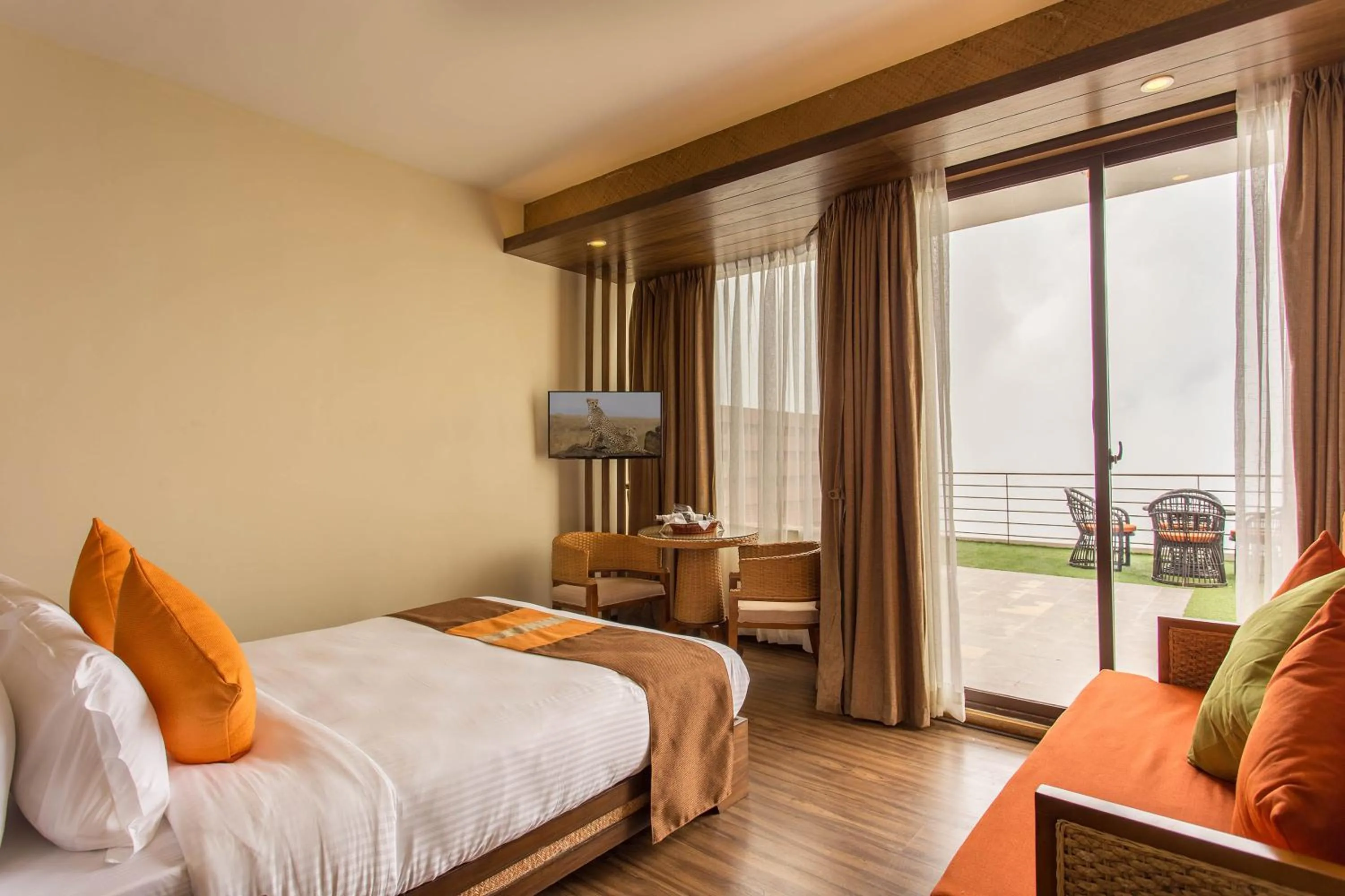 Bed in Hotel Mystic Mountain