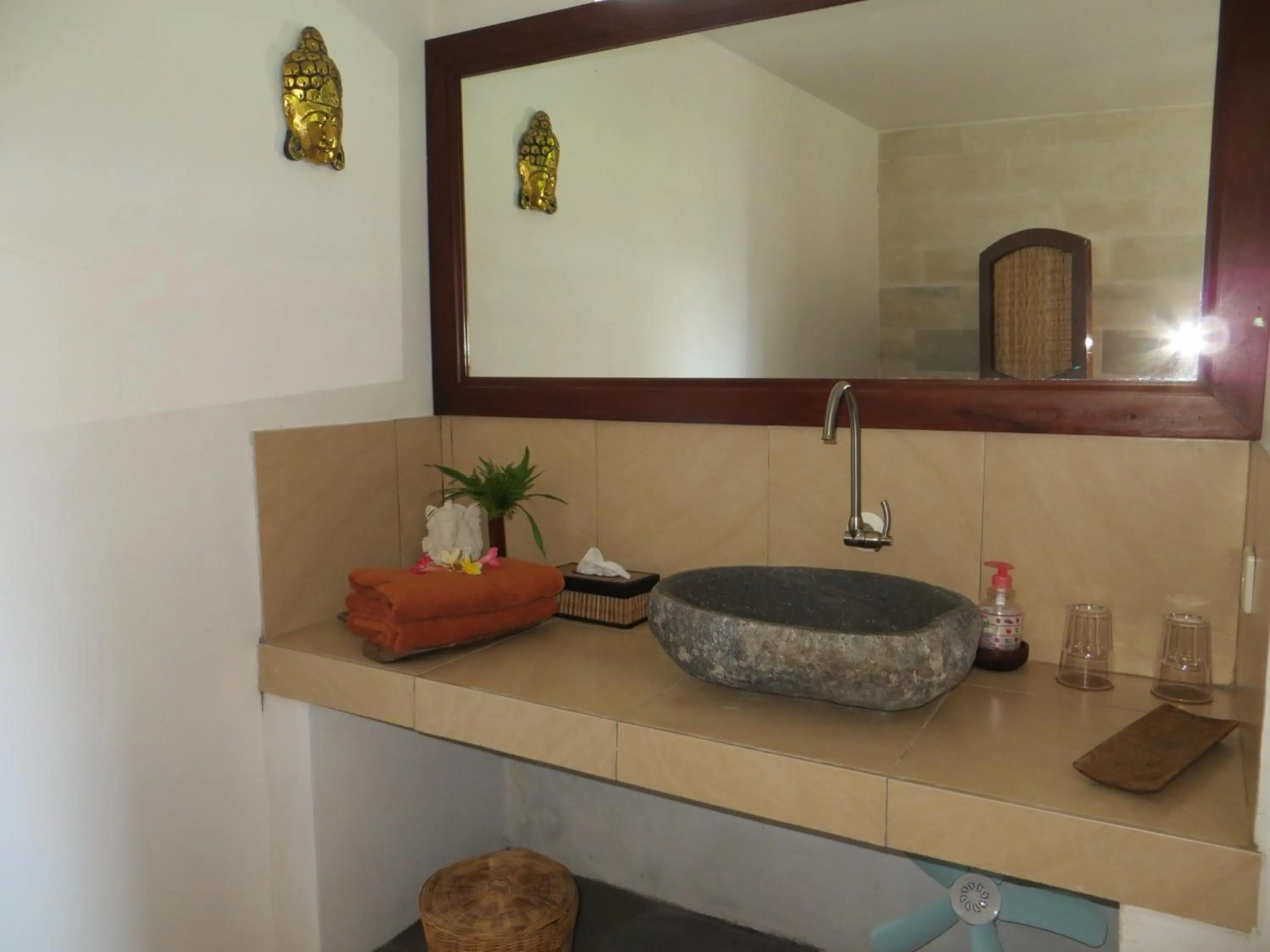 Decorative detail in TEGAL SARI, Pemuteran- North Bali