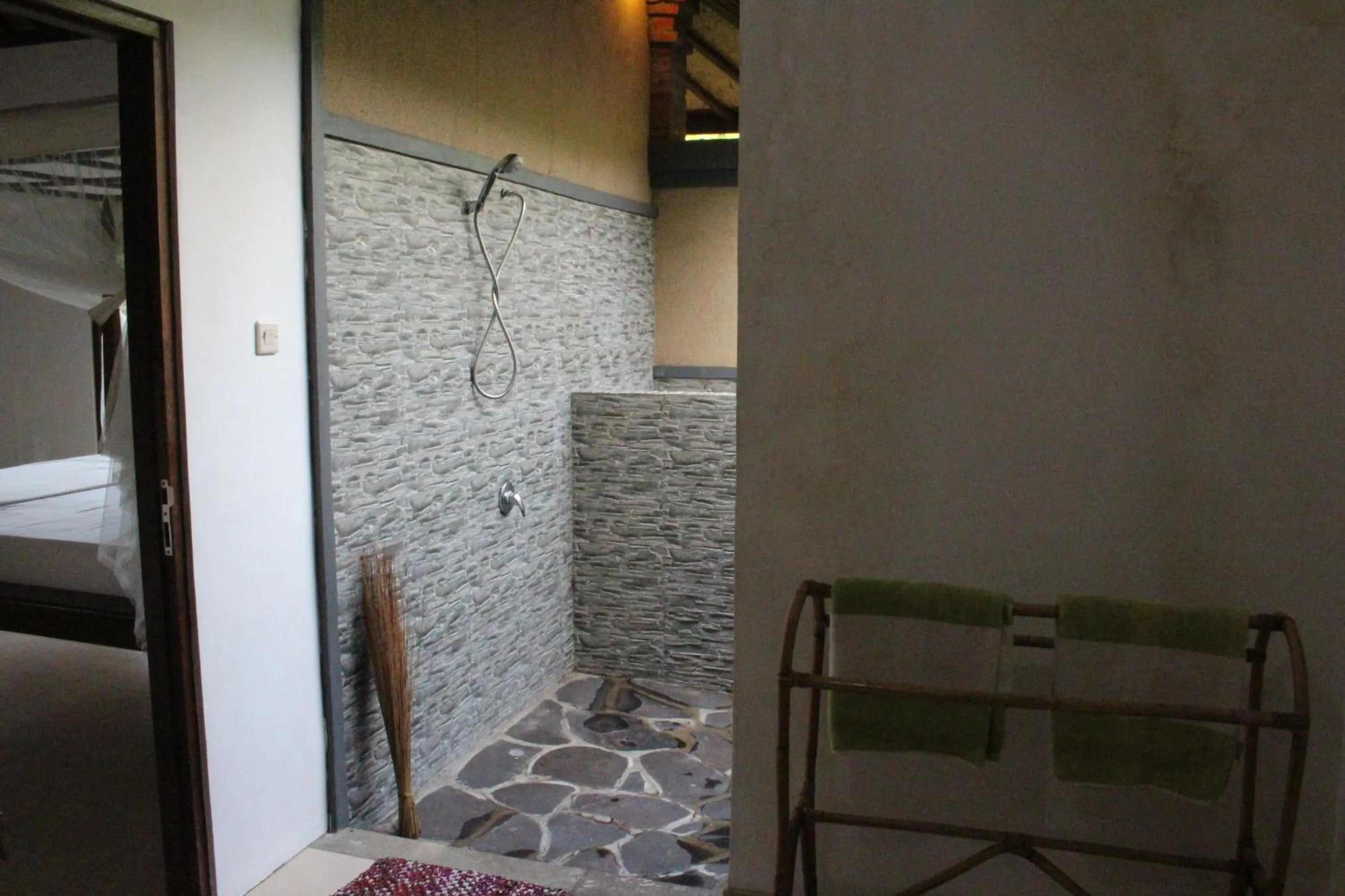 Bathroom, Bed in TEGAL SARI, Pemuteran- North Bali