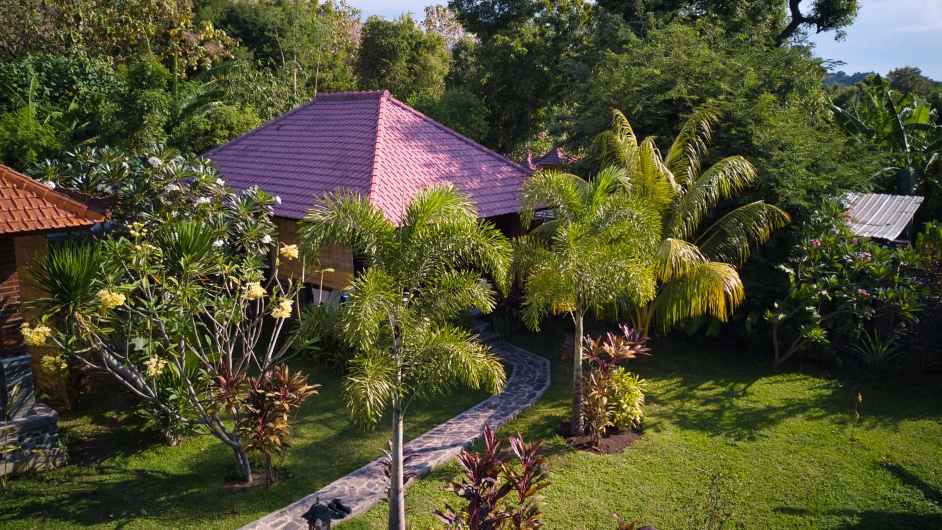 Bird's eye view in TEGAL SARI, Pemuteran- North Bali