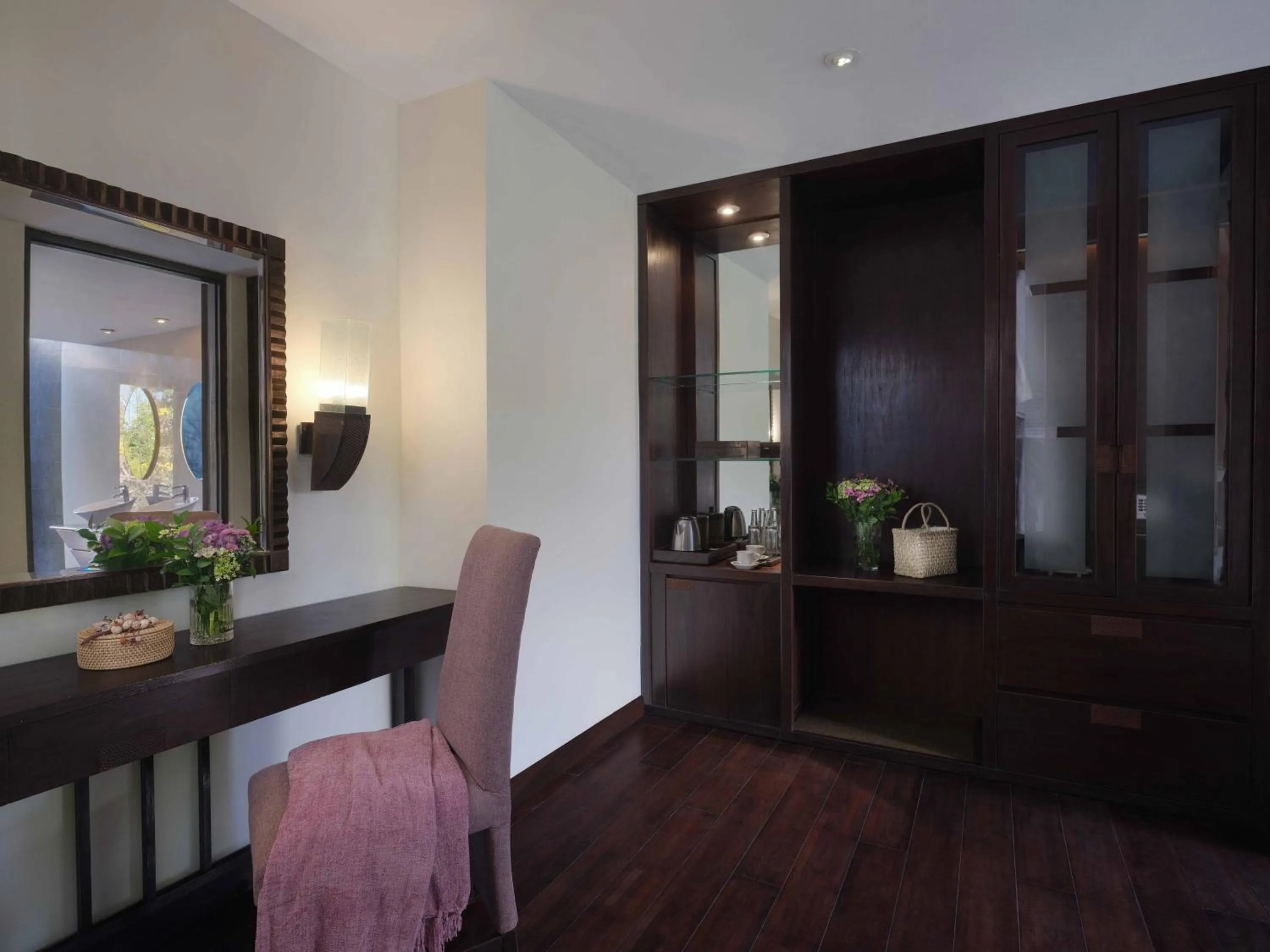 Bedroom in The Ayu Kintamani Villa at Toya Devasya