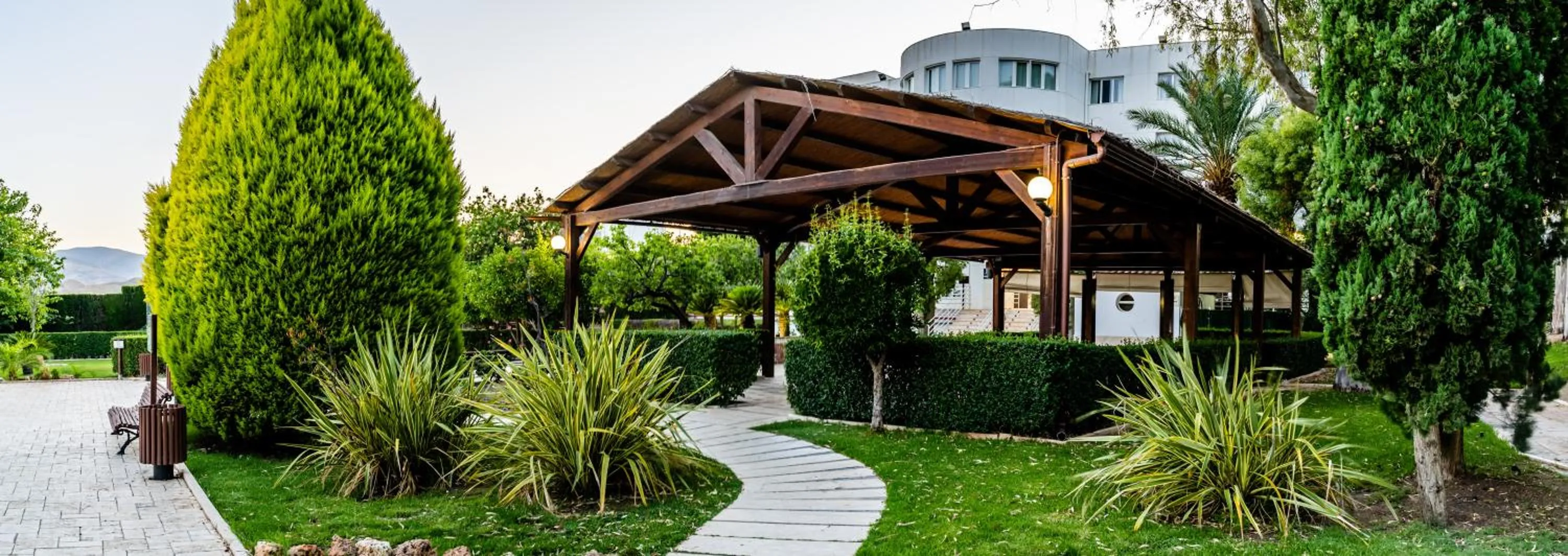 Garden in Hotel-Restaurante Jardines La Tejera