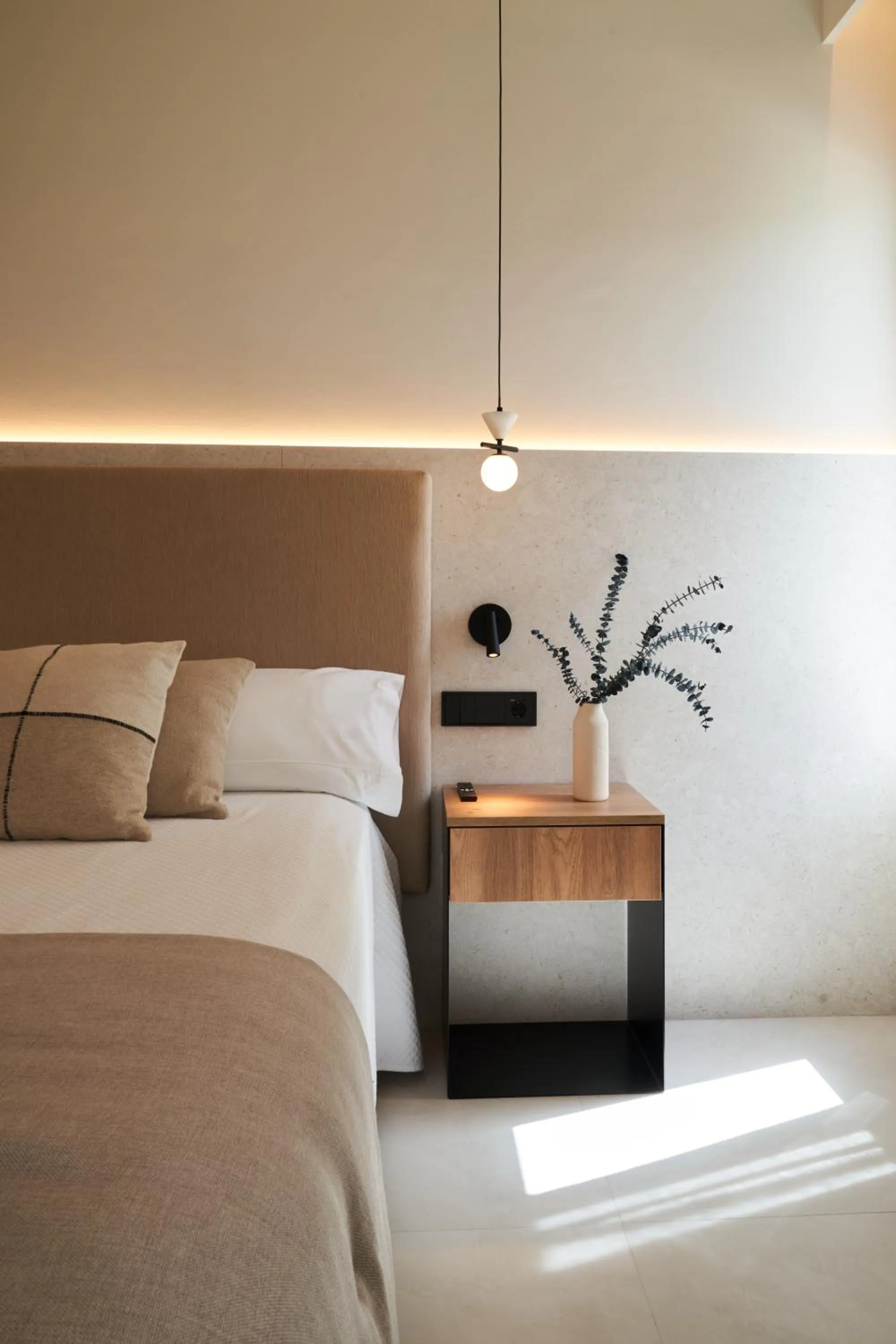 Bed in Hotel-Restaurante Jardines La Tejera