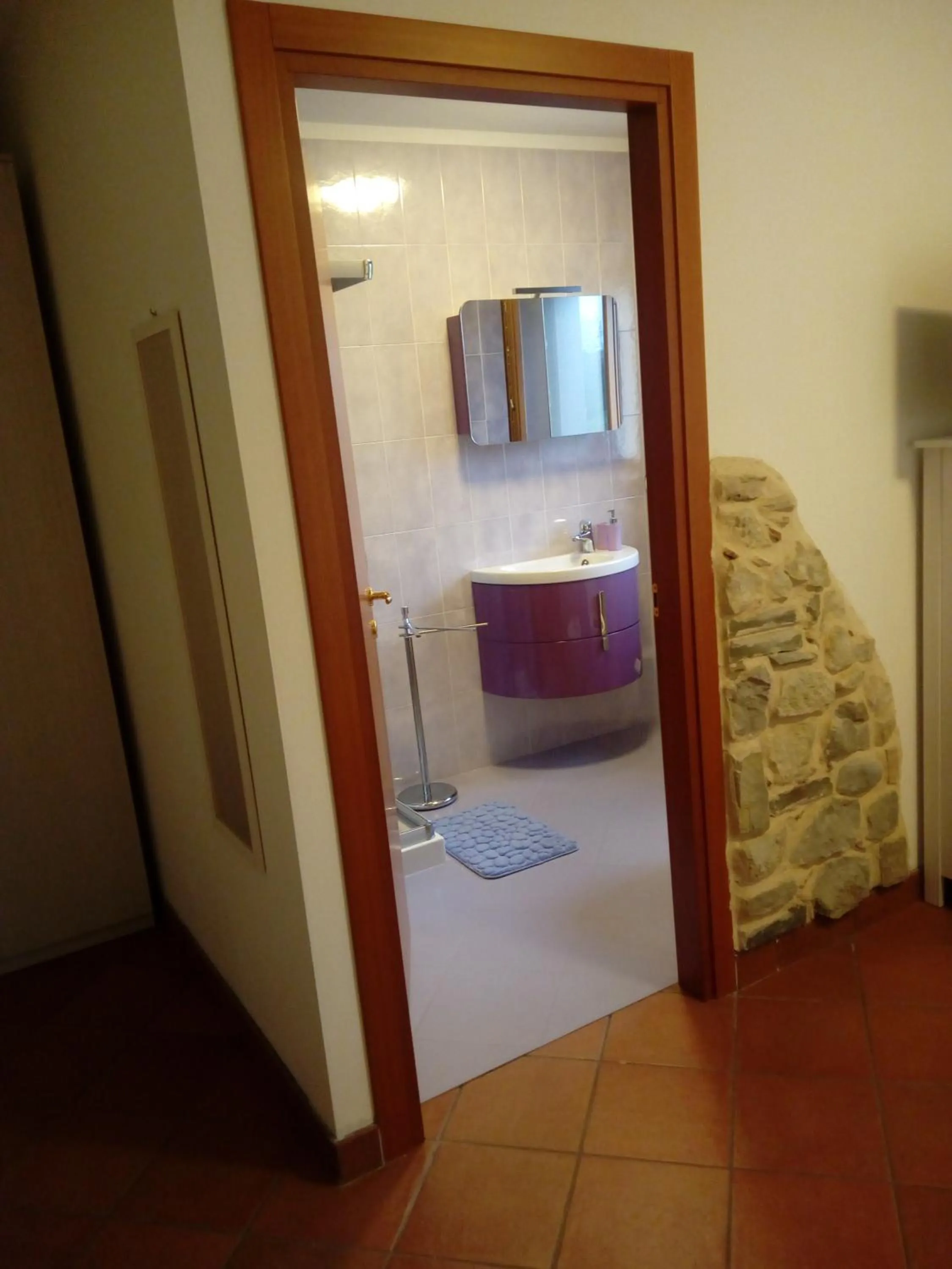 Bathroom in b&b Ergira