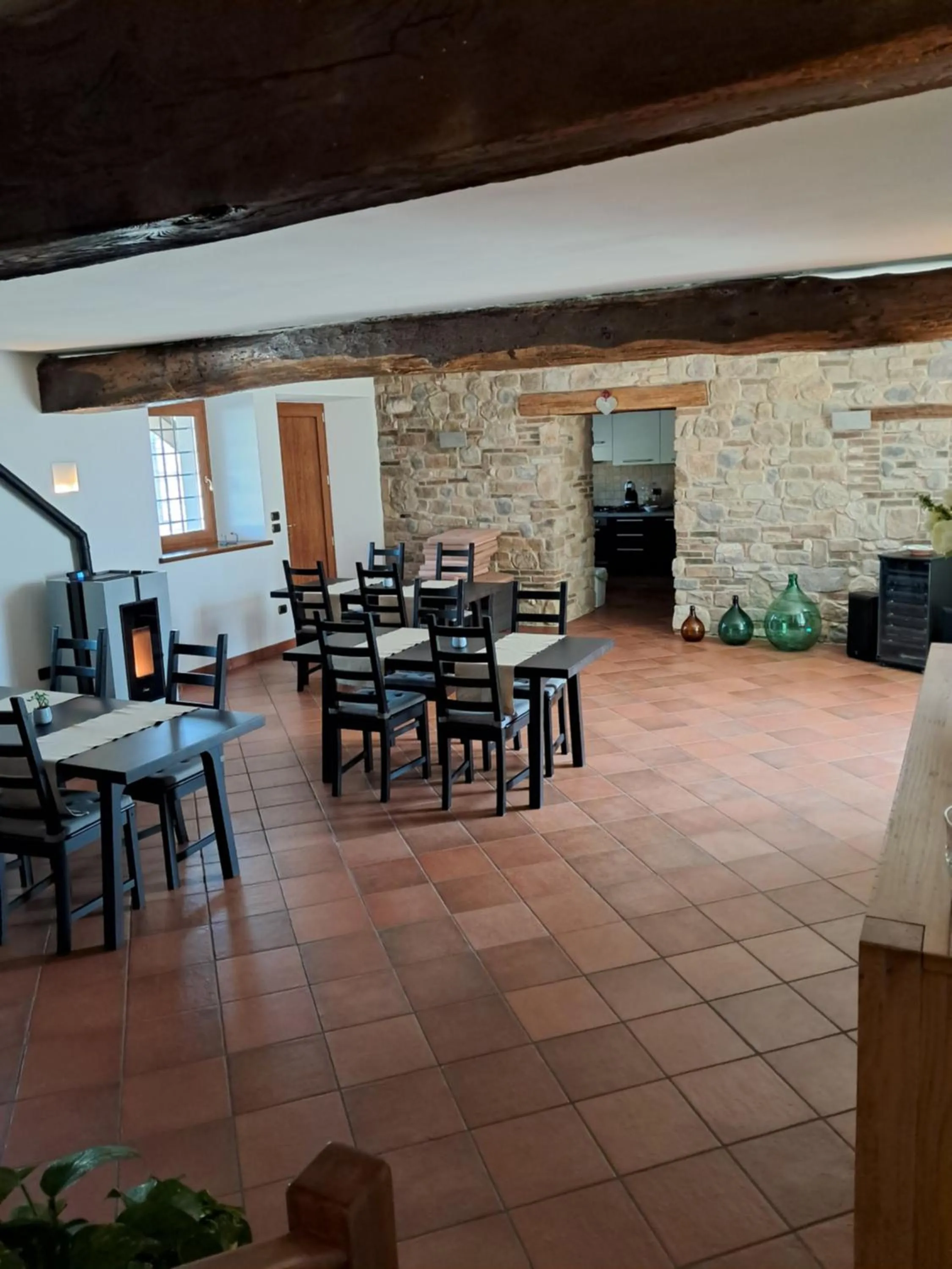 Living room in b&b Ergira