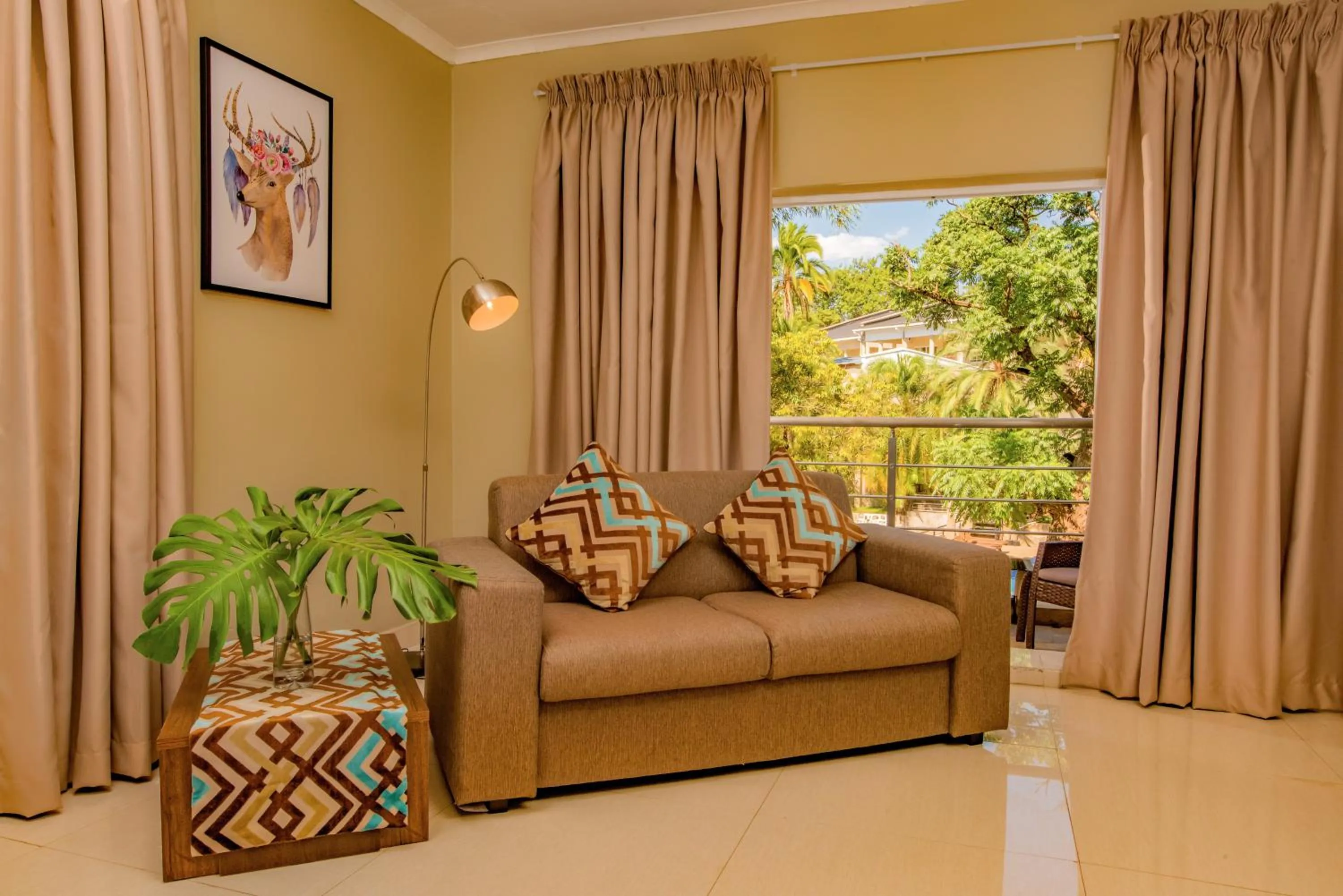 Seating area in Lotus by Serendib