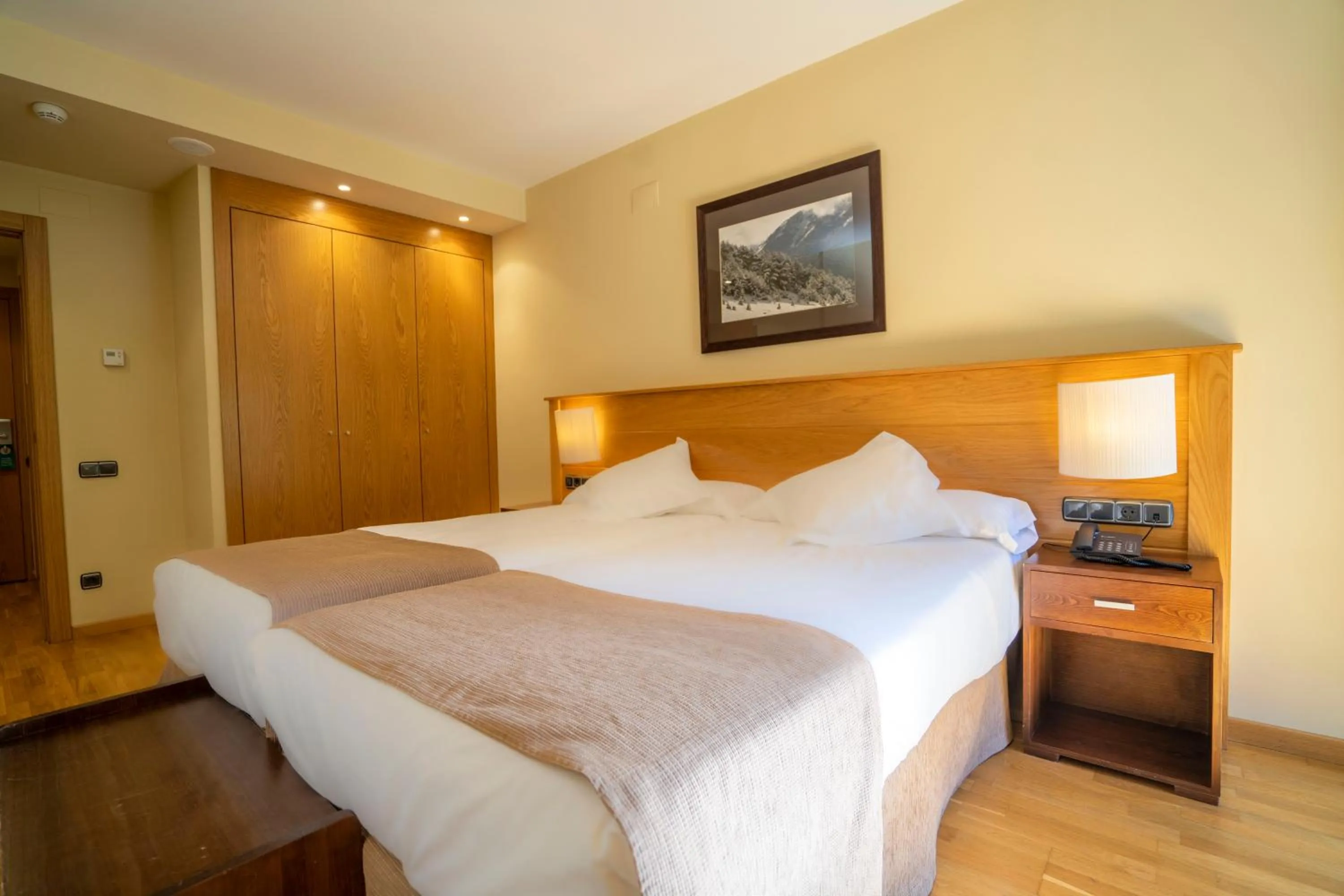 Bed in Hotel & Restaurante Peña