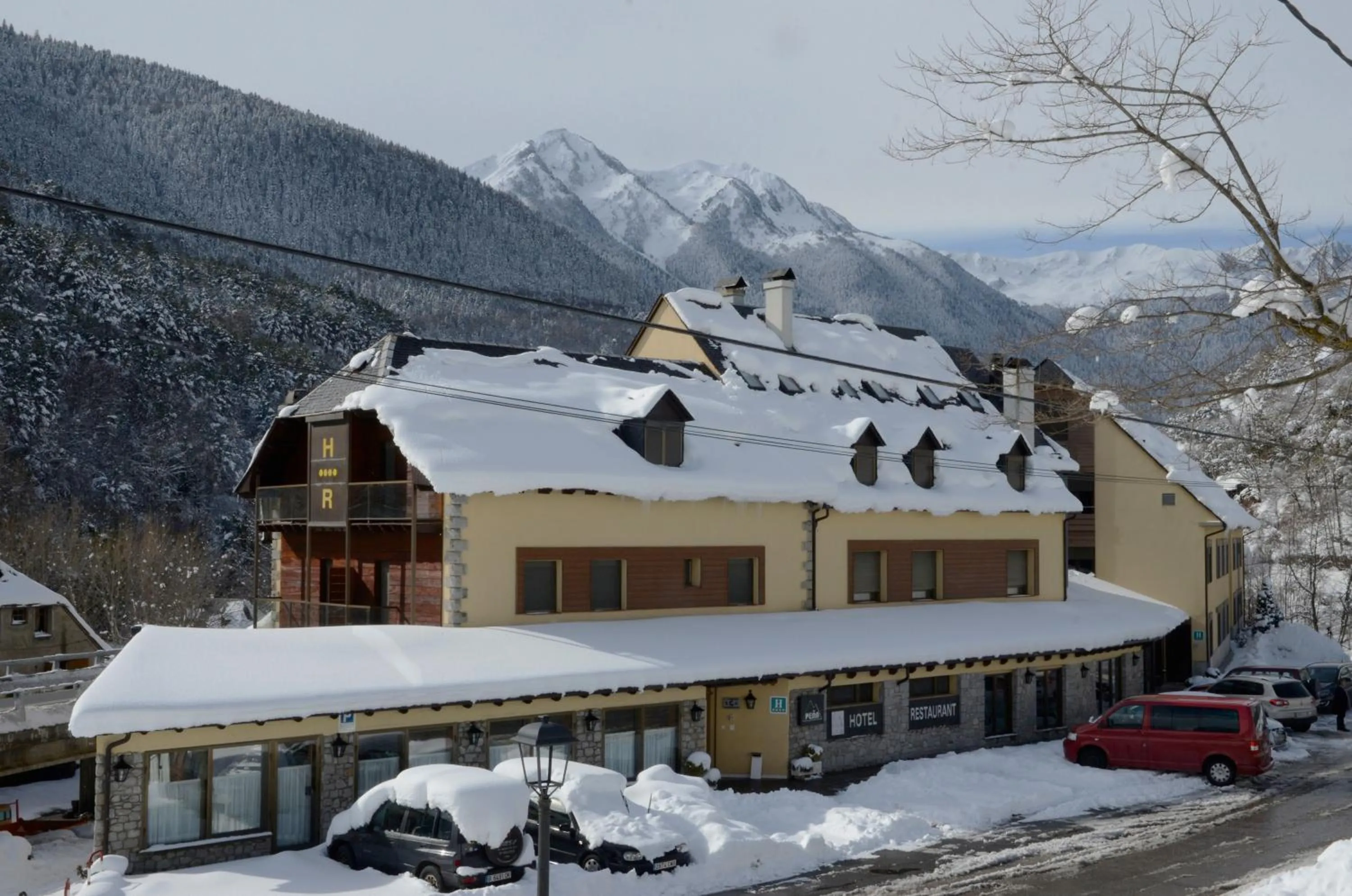Property building in Hotel & Restaurante Peña