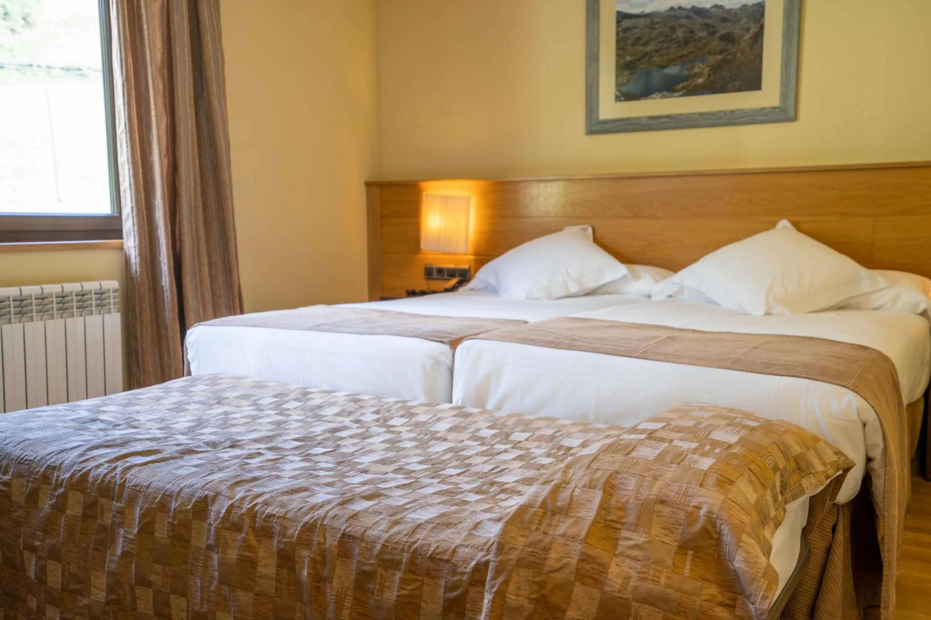 Bed in Hotel & Restaurante Peña