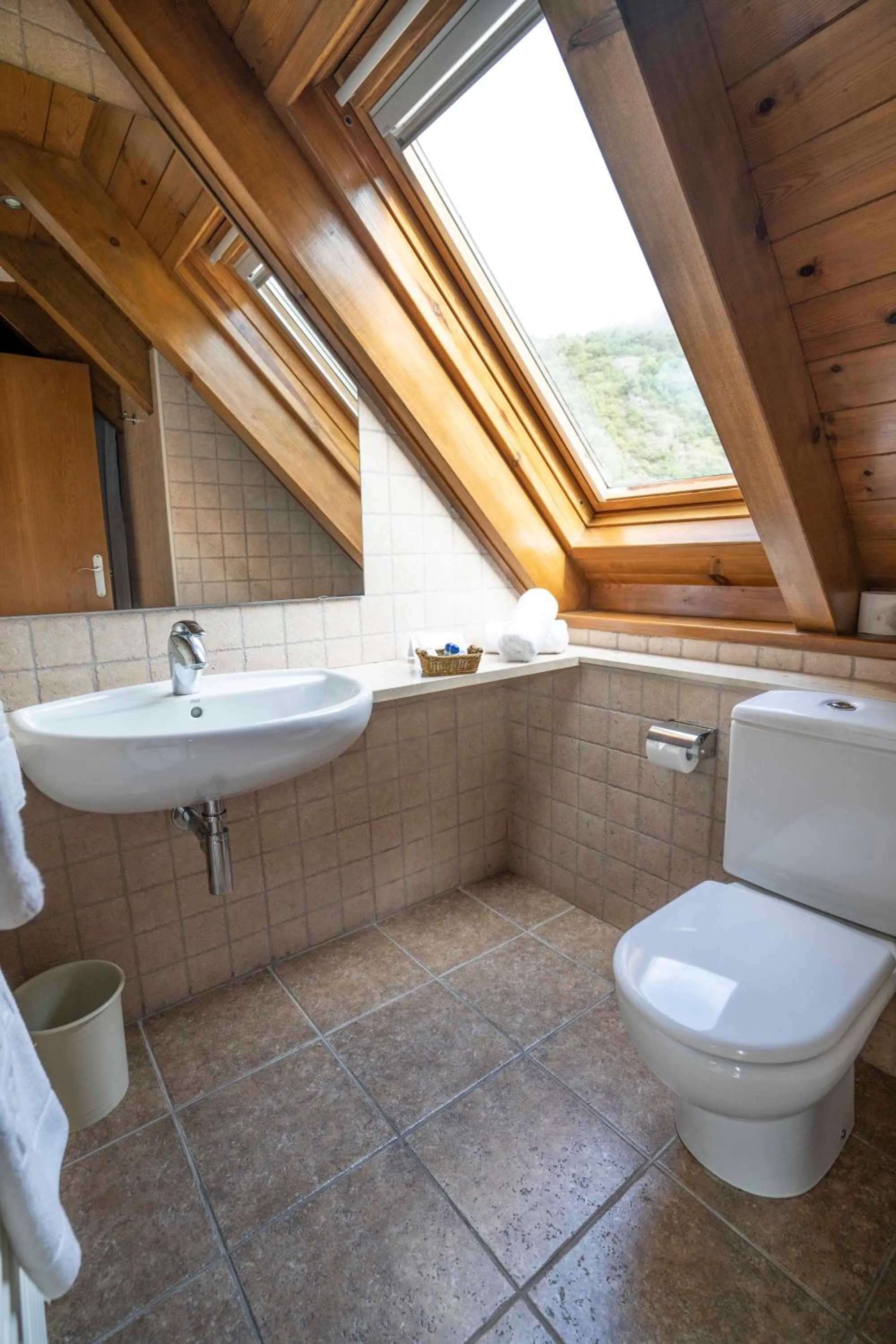 Bathroom in Hotel & Restaurante Peña