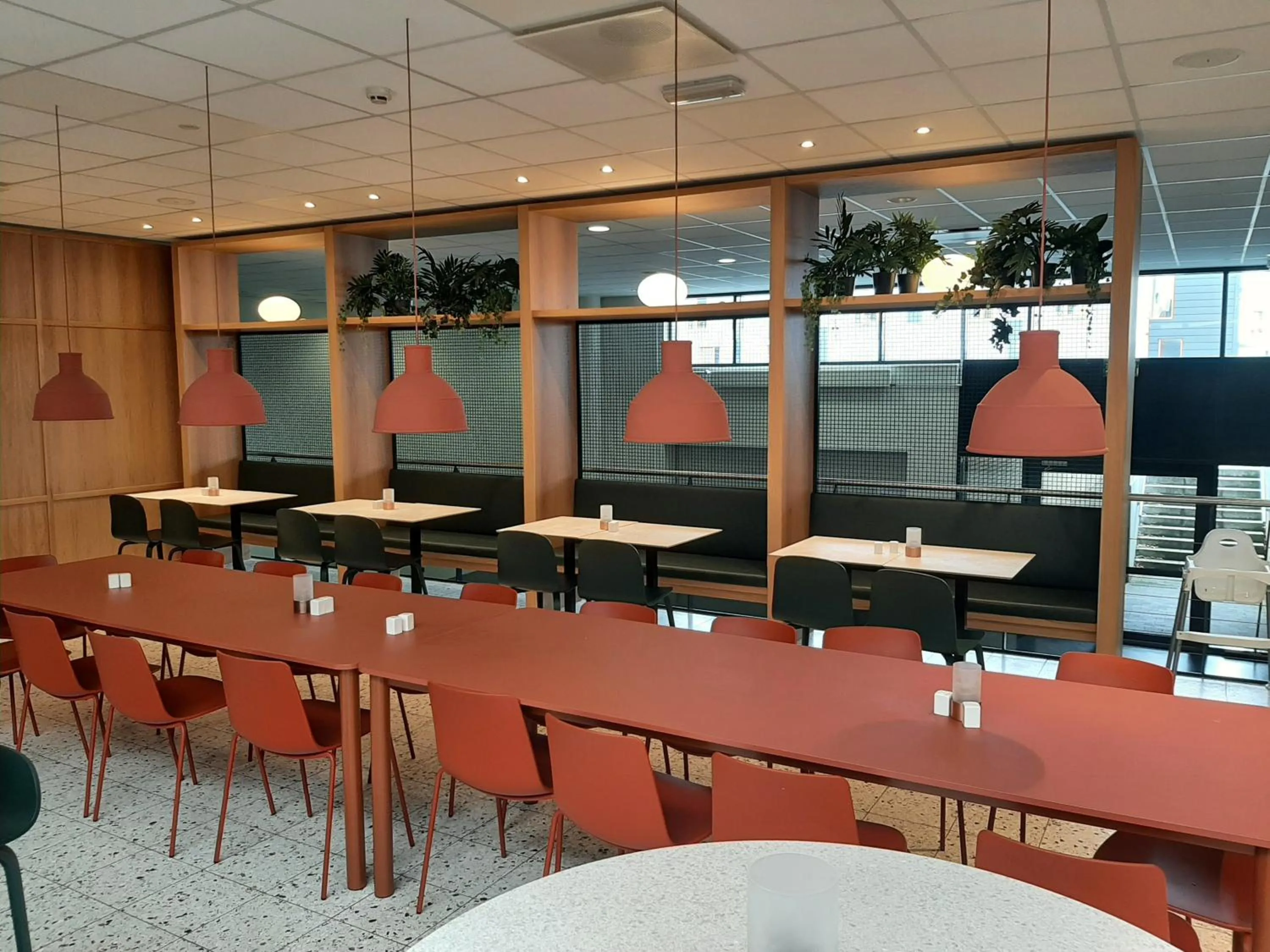 Dining area in Kolding Sportel