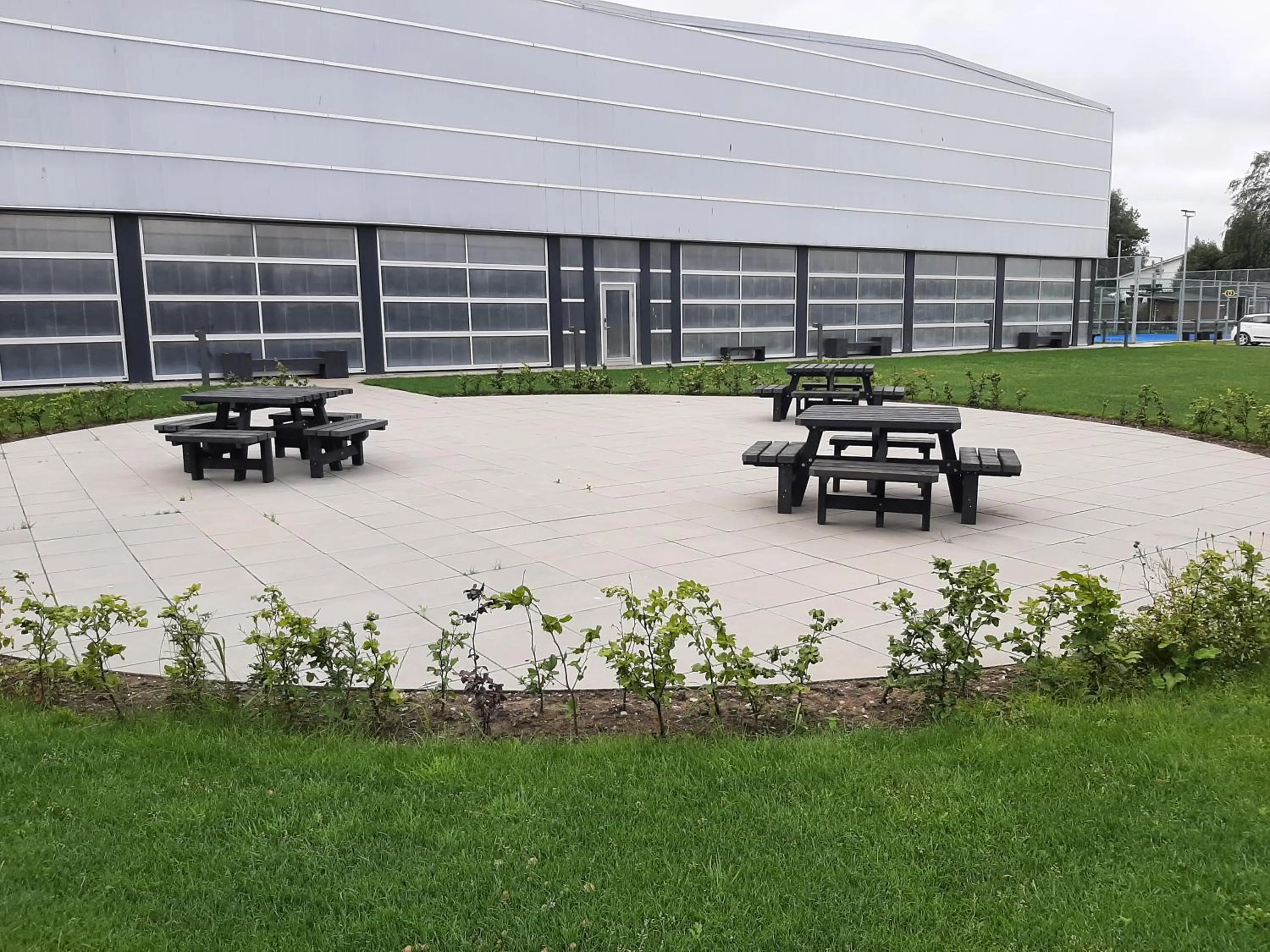 Seating area in Kolding Sportel