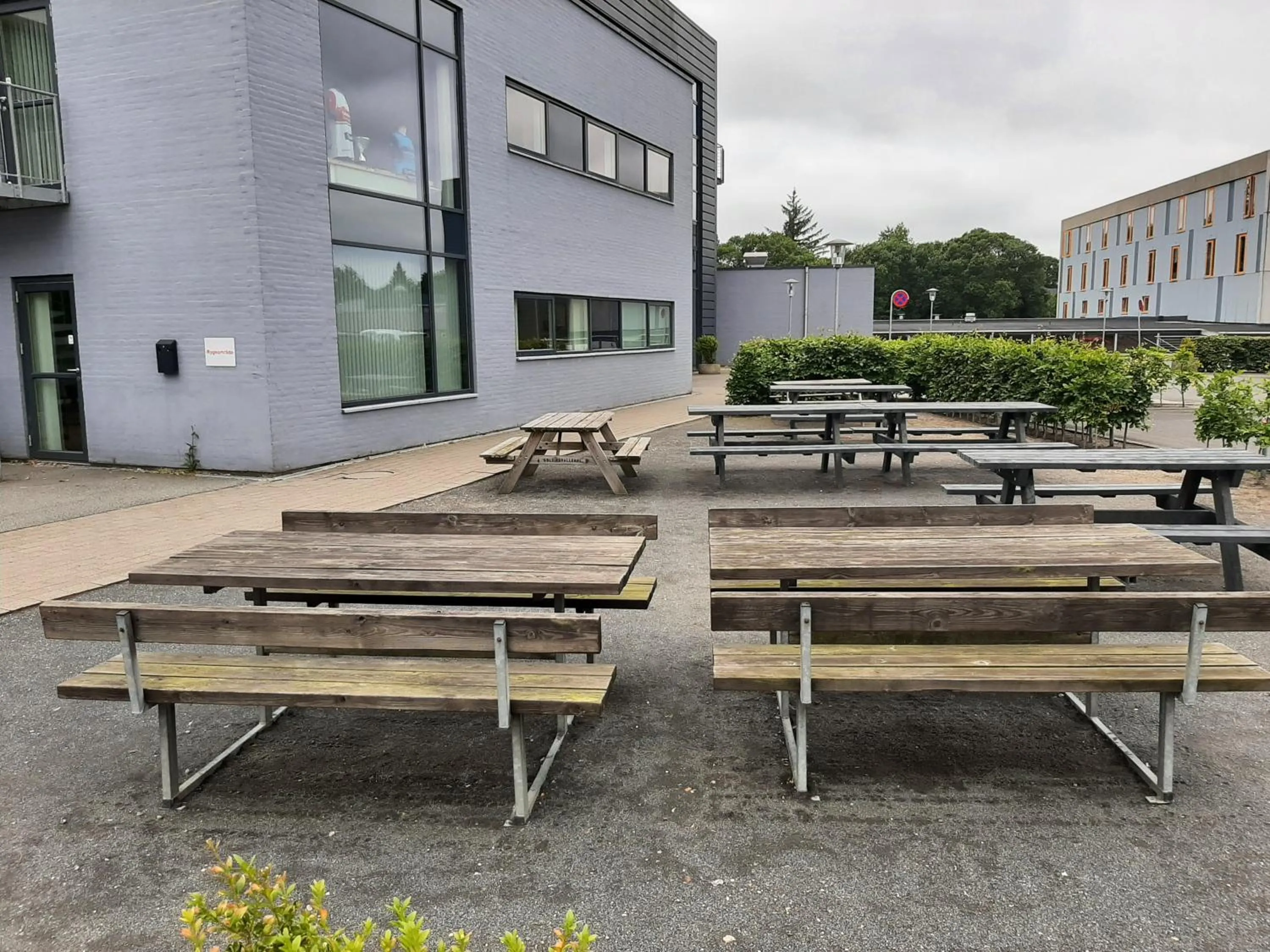 Seating area in Kolding Sportel