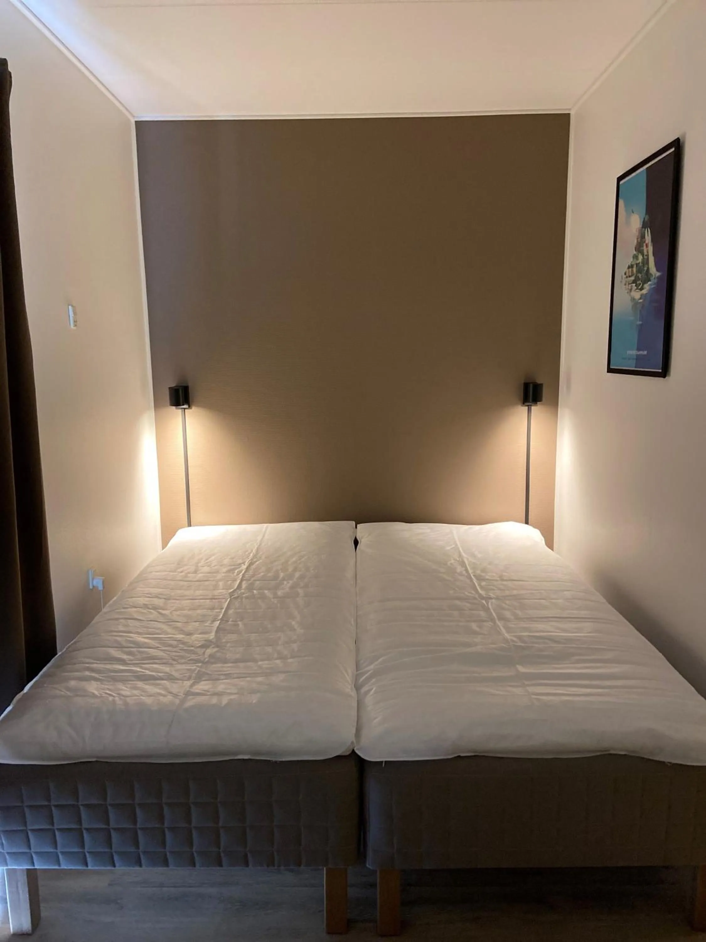 Bedroom, Bed in Udsigten Faxe