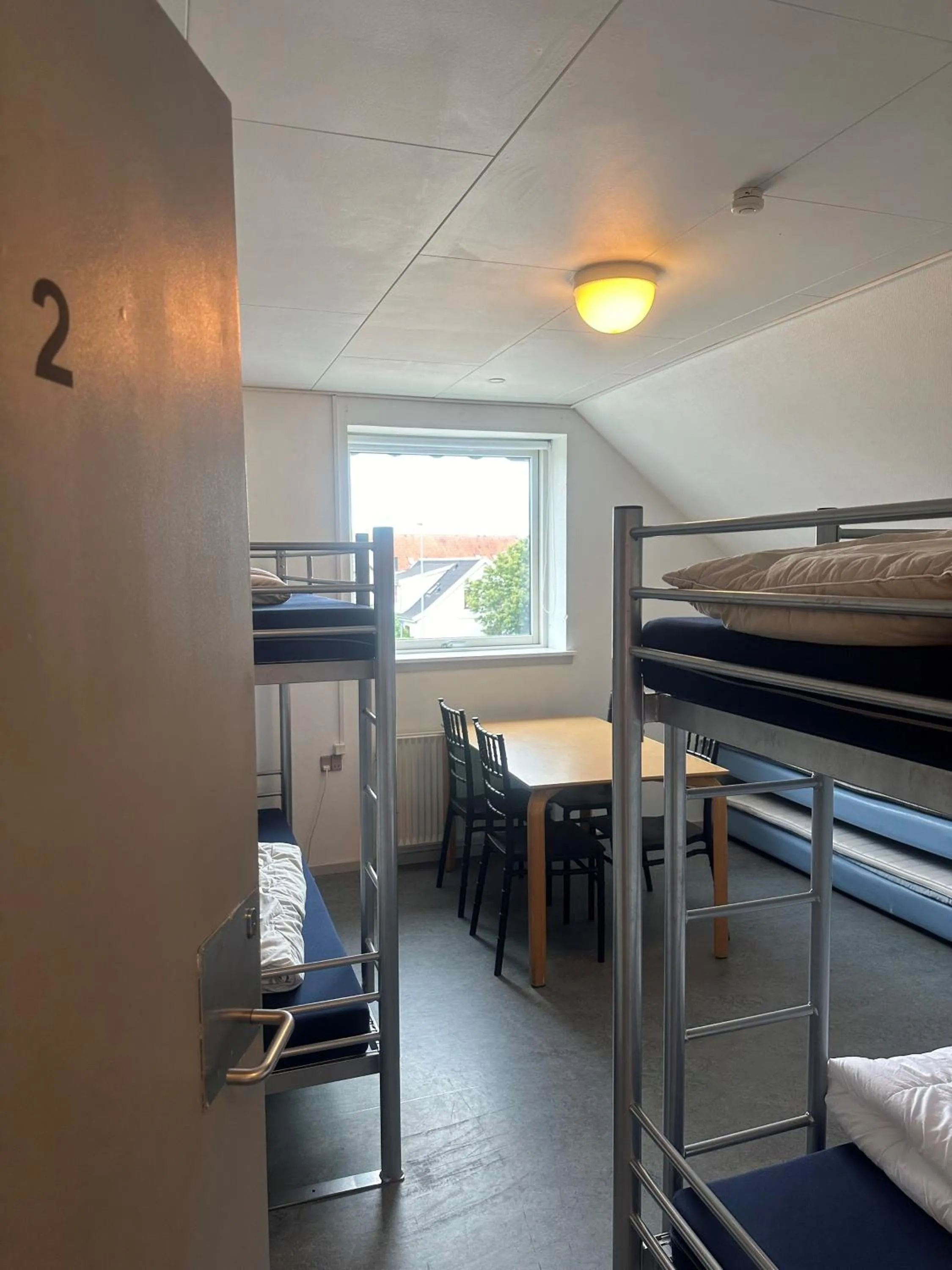 Bedroom, Bed in Udsigten Faxe