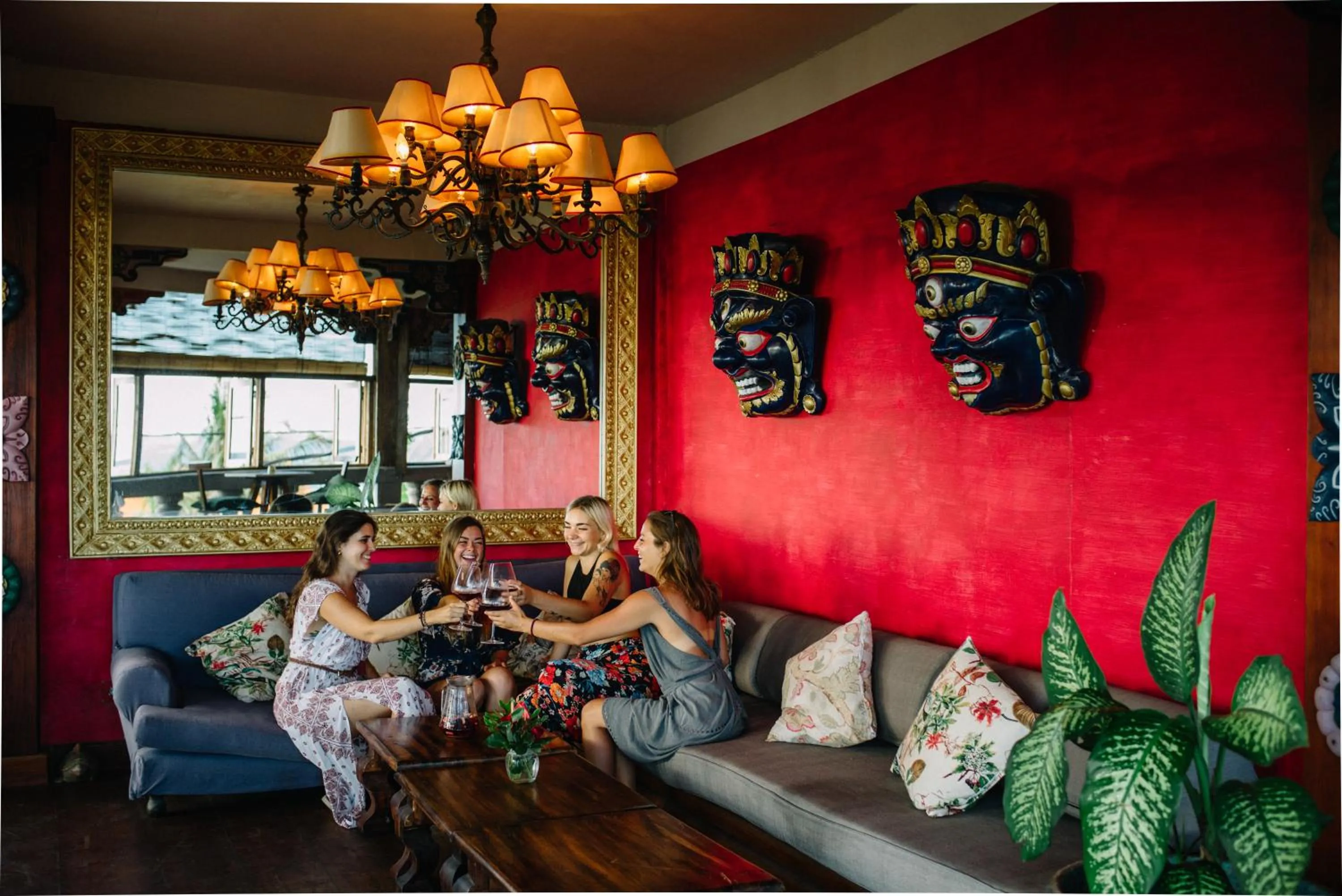 Lounge or bar in Hotel Tugu Bali