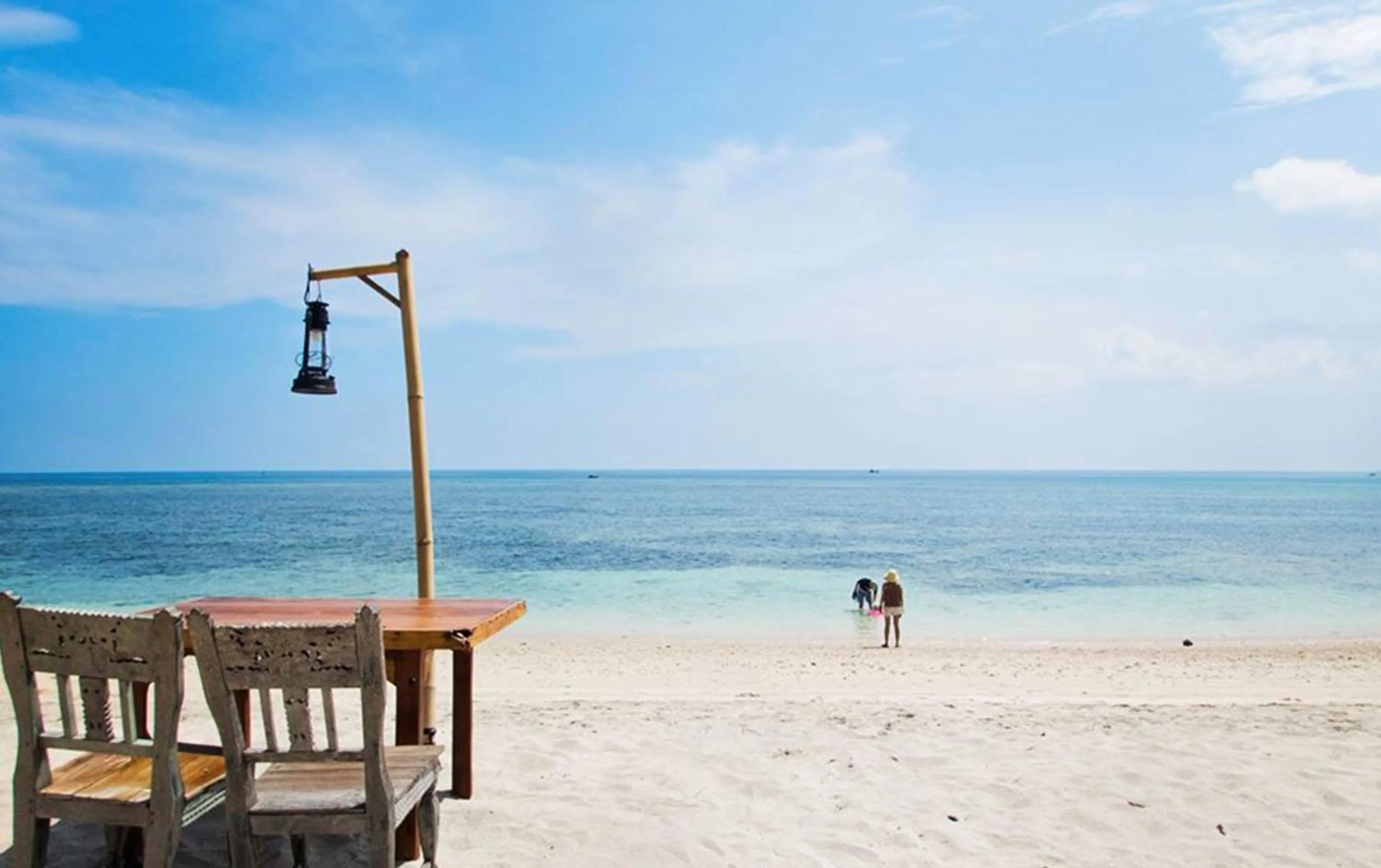Beach in Hotel Tugu Lombok