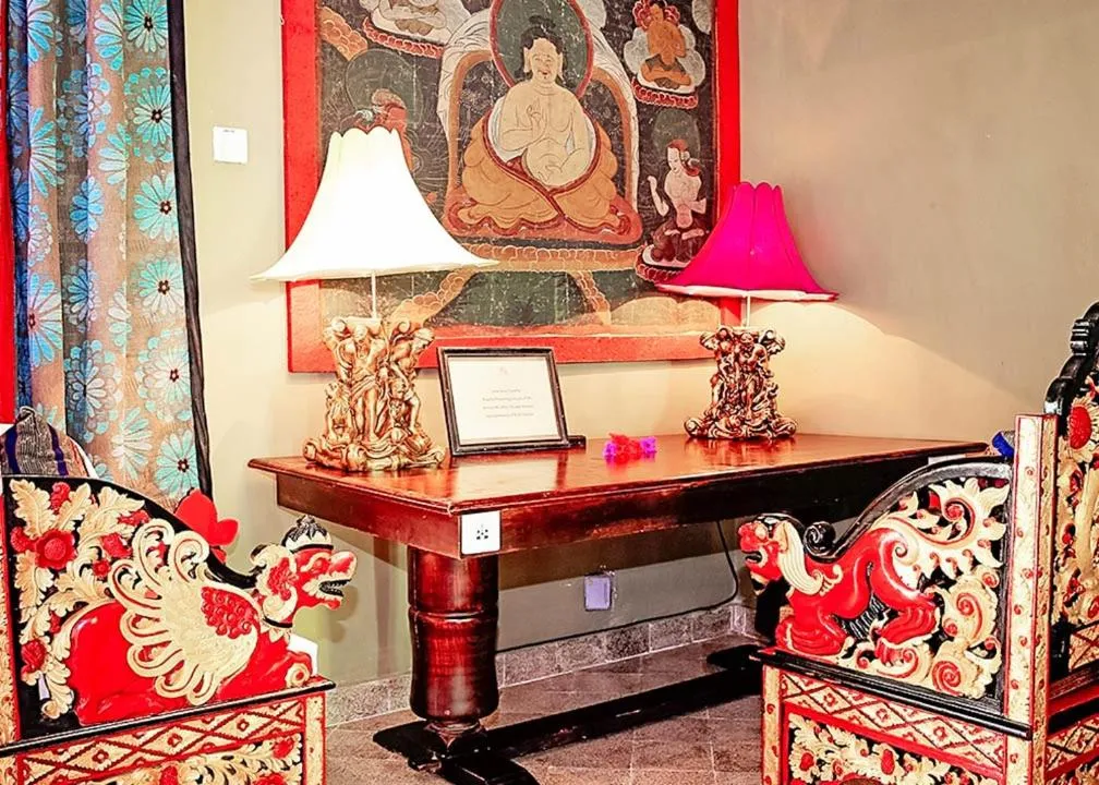 Living room in Hotel Tugu Lombok