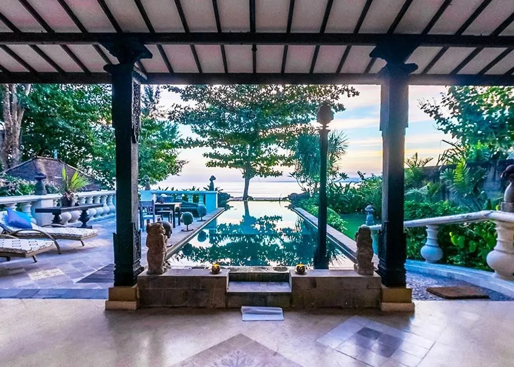 Balcony/Terrace in Hotel Tugu Lombok