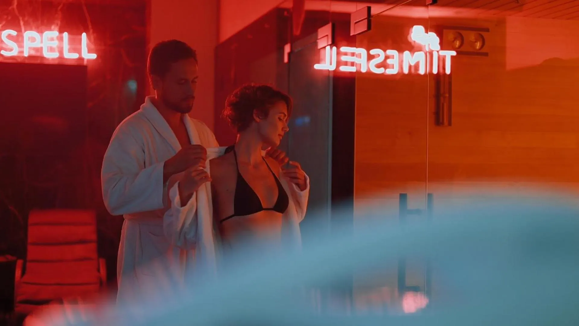 group of guests in Il Decameron Luxury Design Hotel