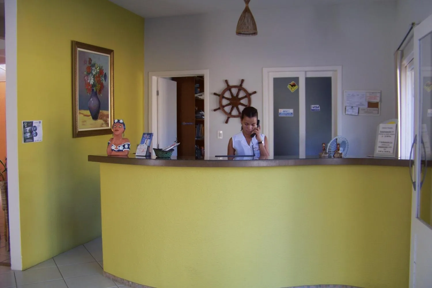 Lobby or reception in Capitães de Areia Pousada