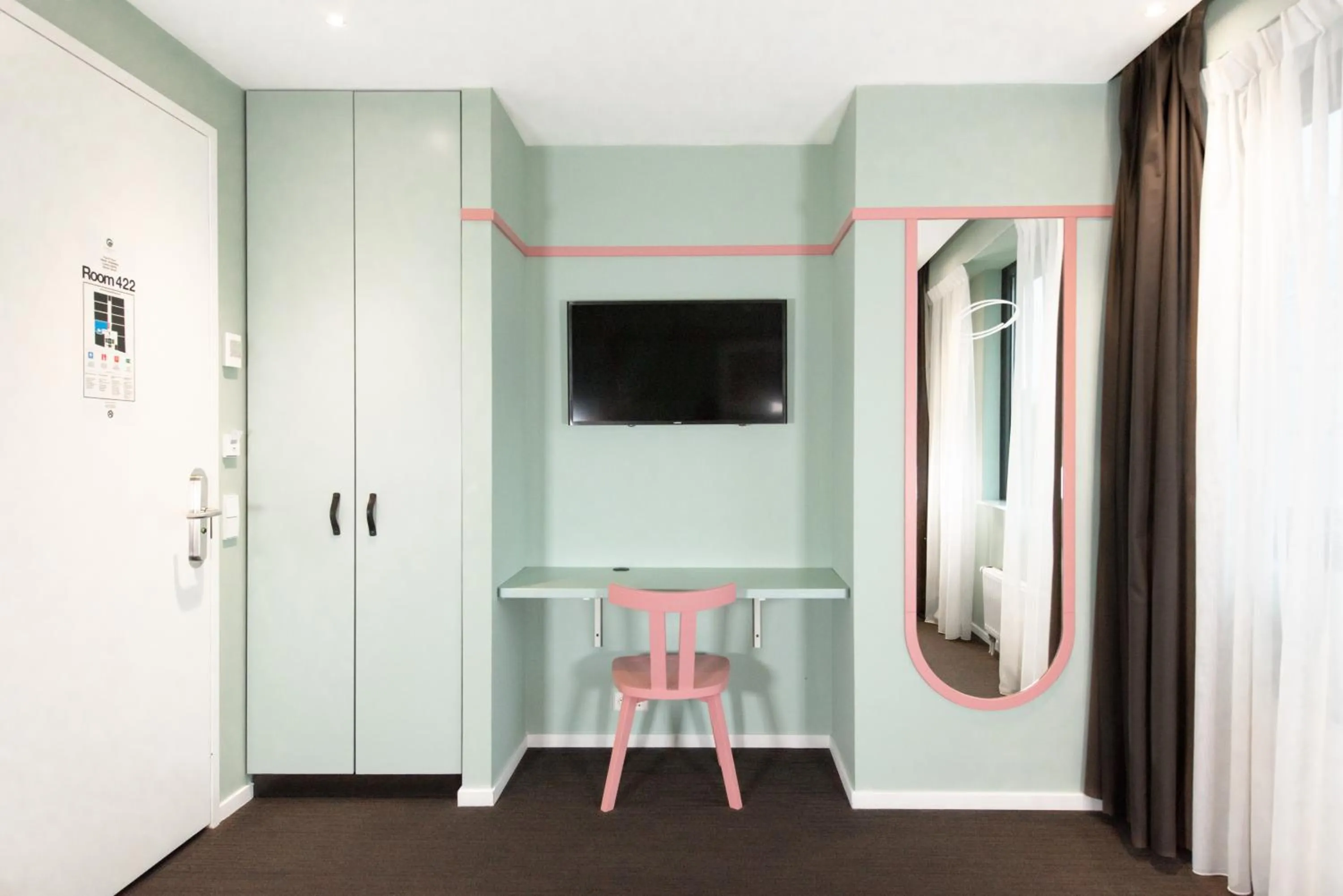 TV and multimedia in Conscious Hotel Vondelpark