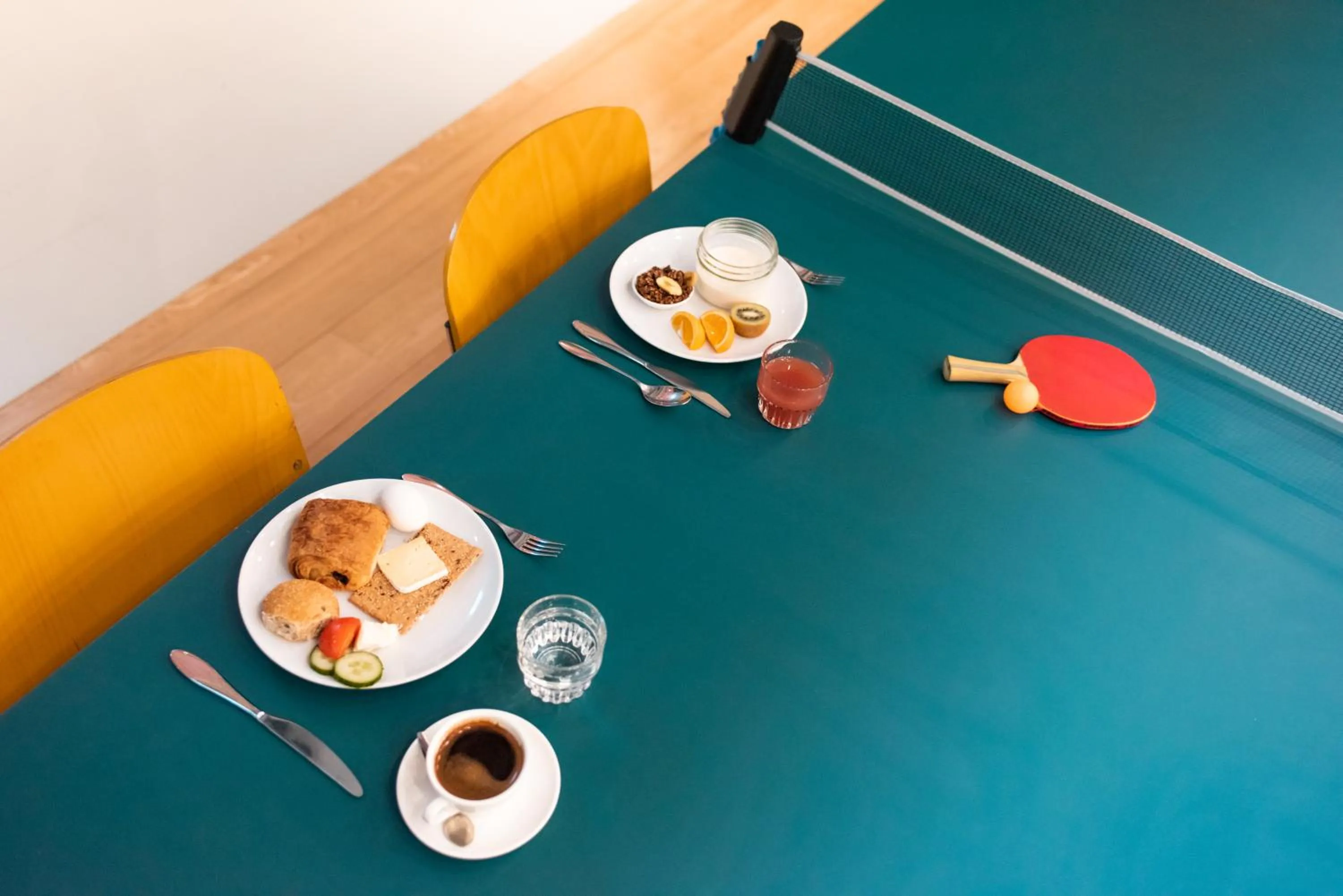 Coffee/tea facilities in Conscious Hotel Vondelpark