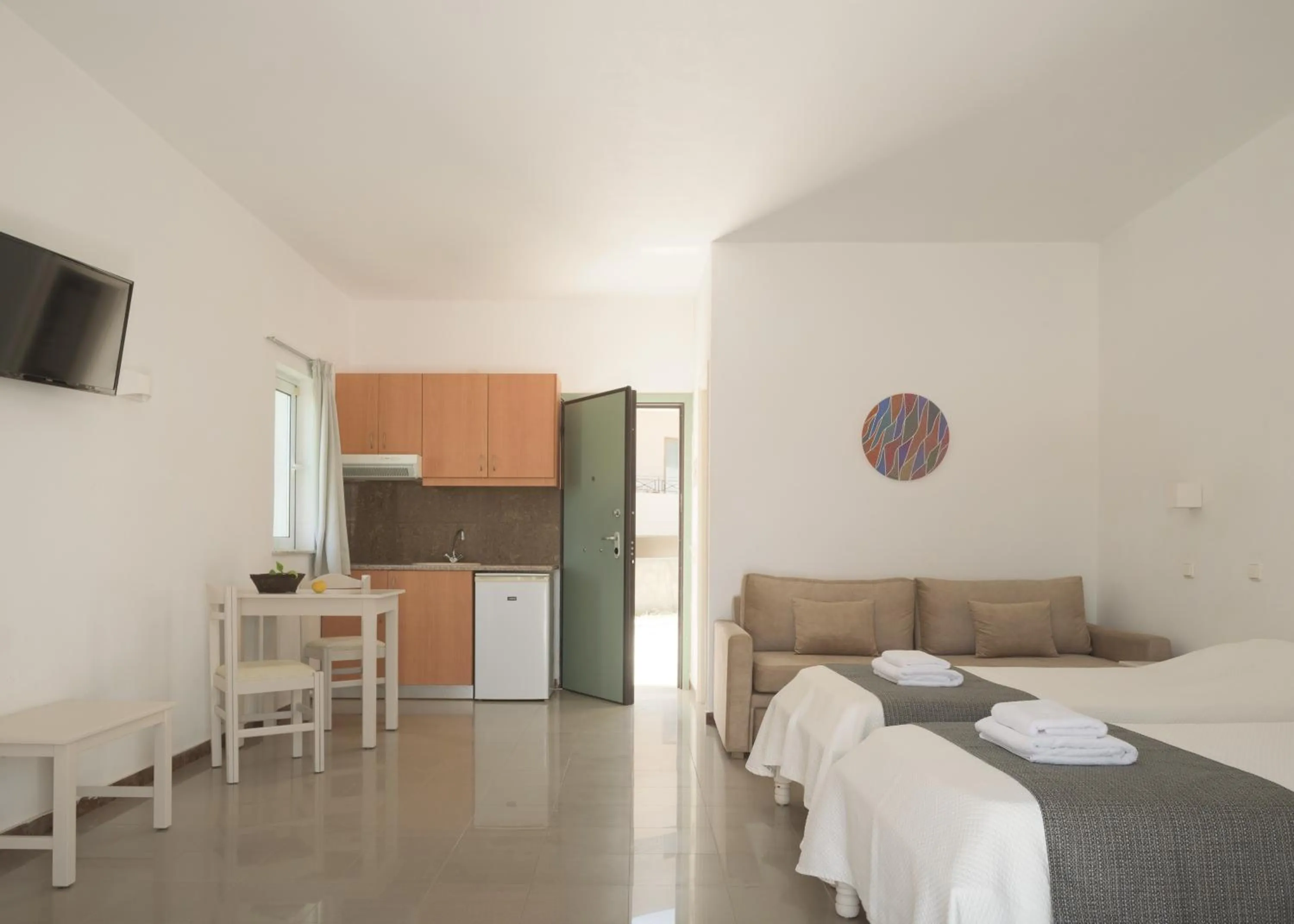 Bedroom, Bed in Reina Apartments