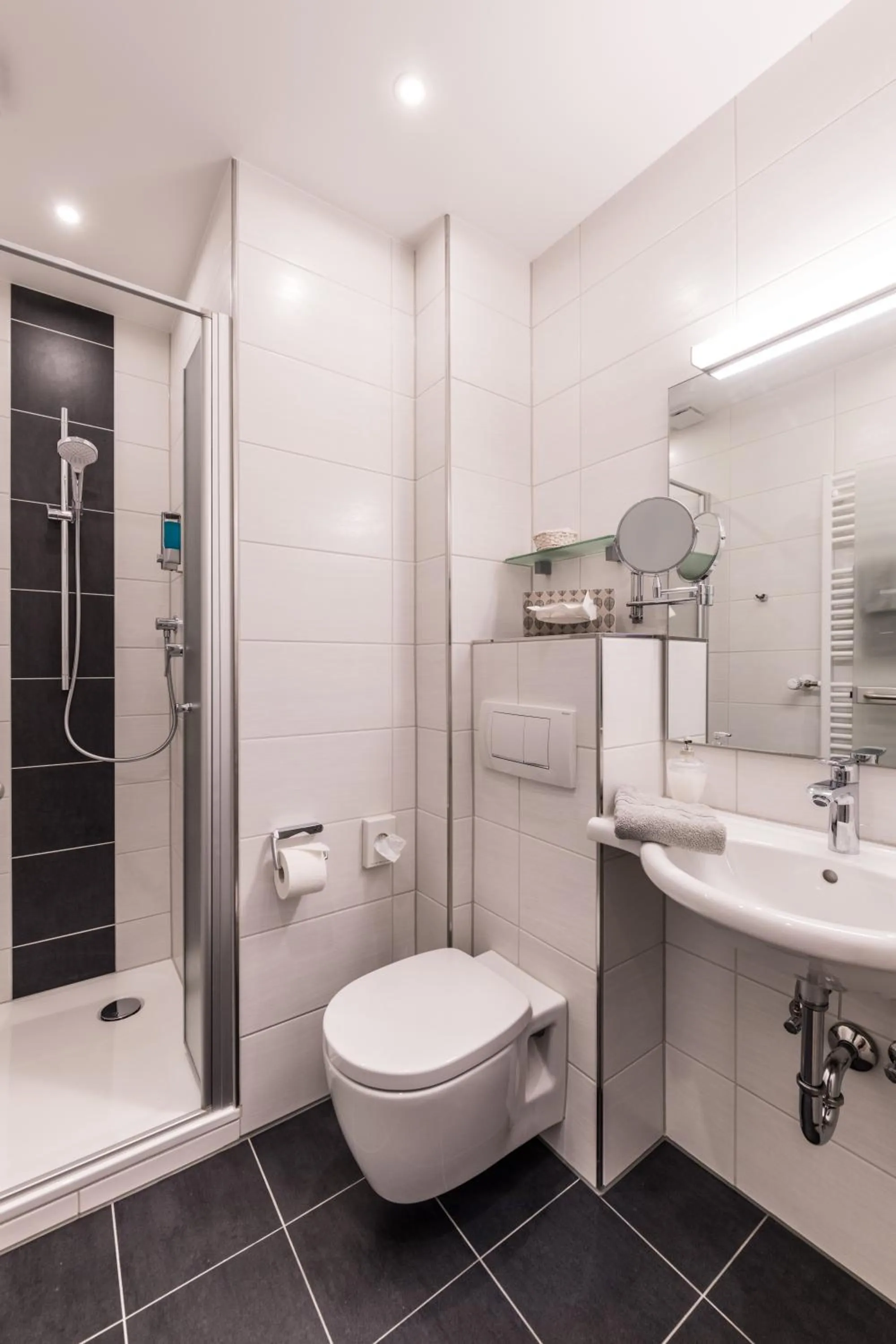 Bathroom in Aparthotel am Kurpark