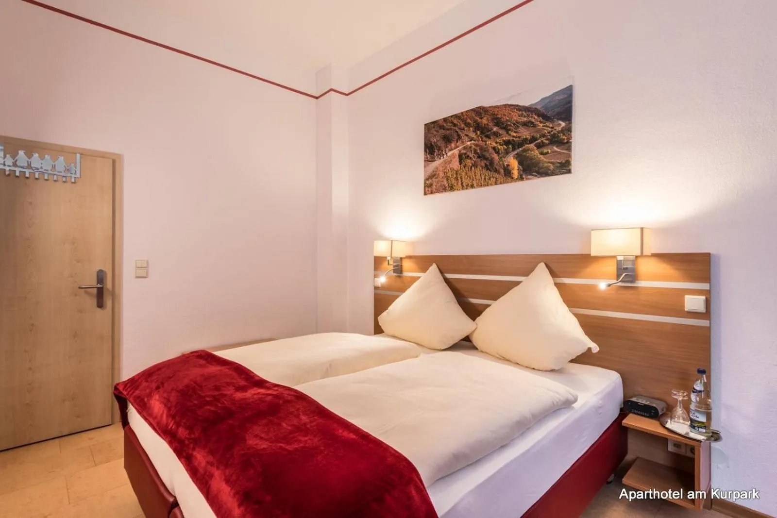 Bed in Aparthotel am Kurpark