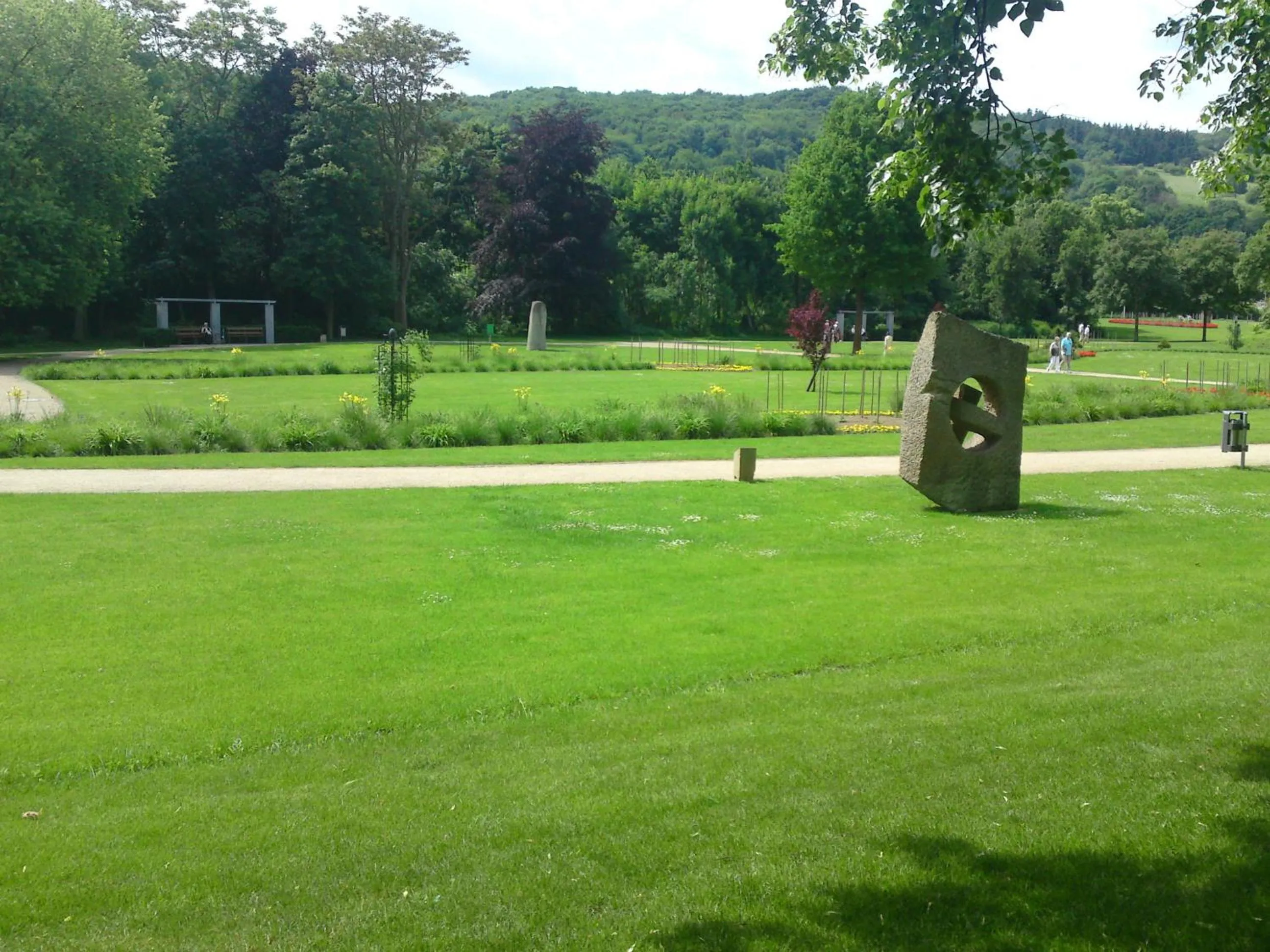 Natural landscape in Aparthotel am Kurpark