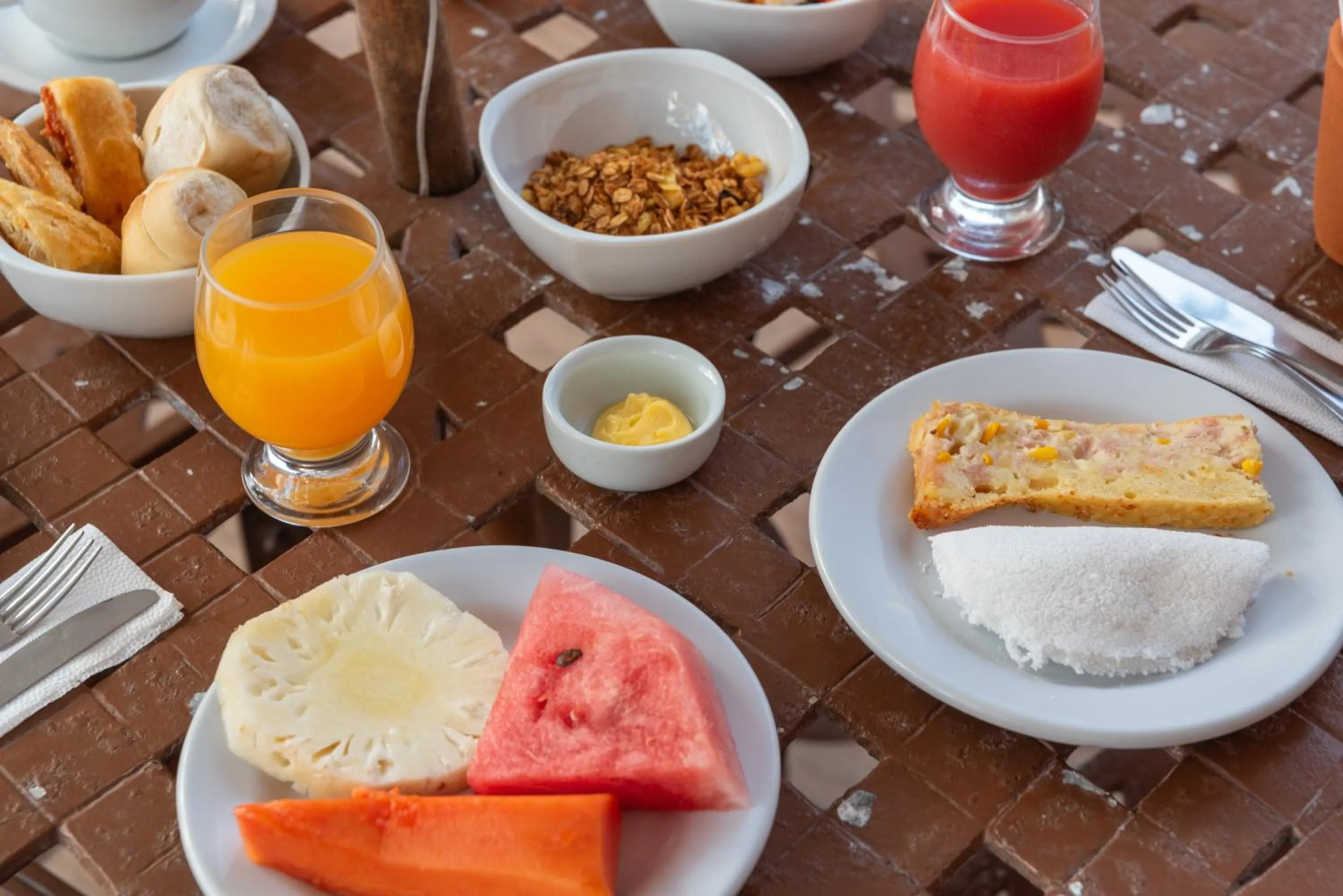 Breakfast in Ritz Plazamar Hotel