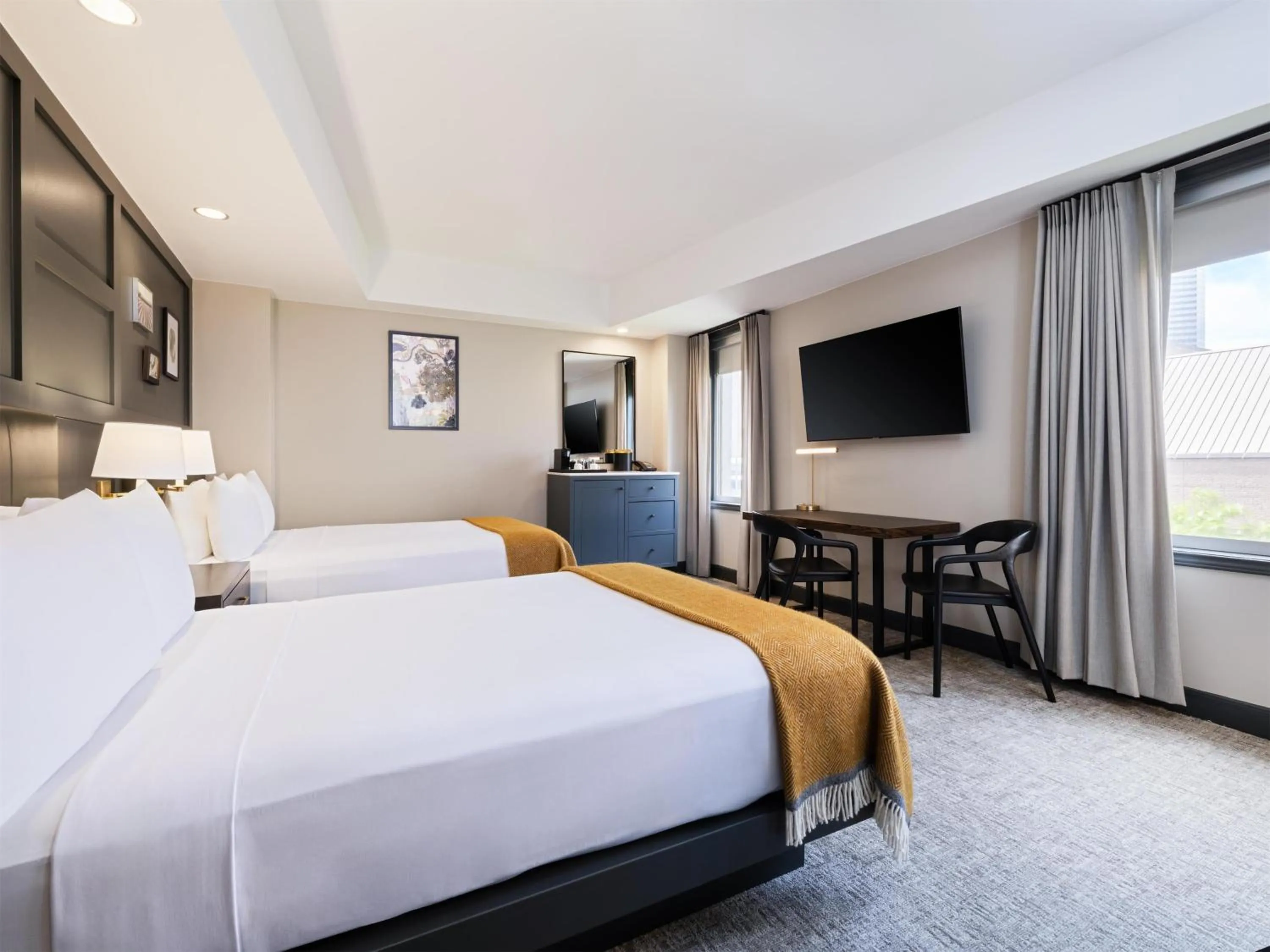 Bed in The Sam Houston, Tapestry Collection by Hilton