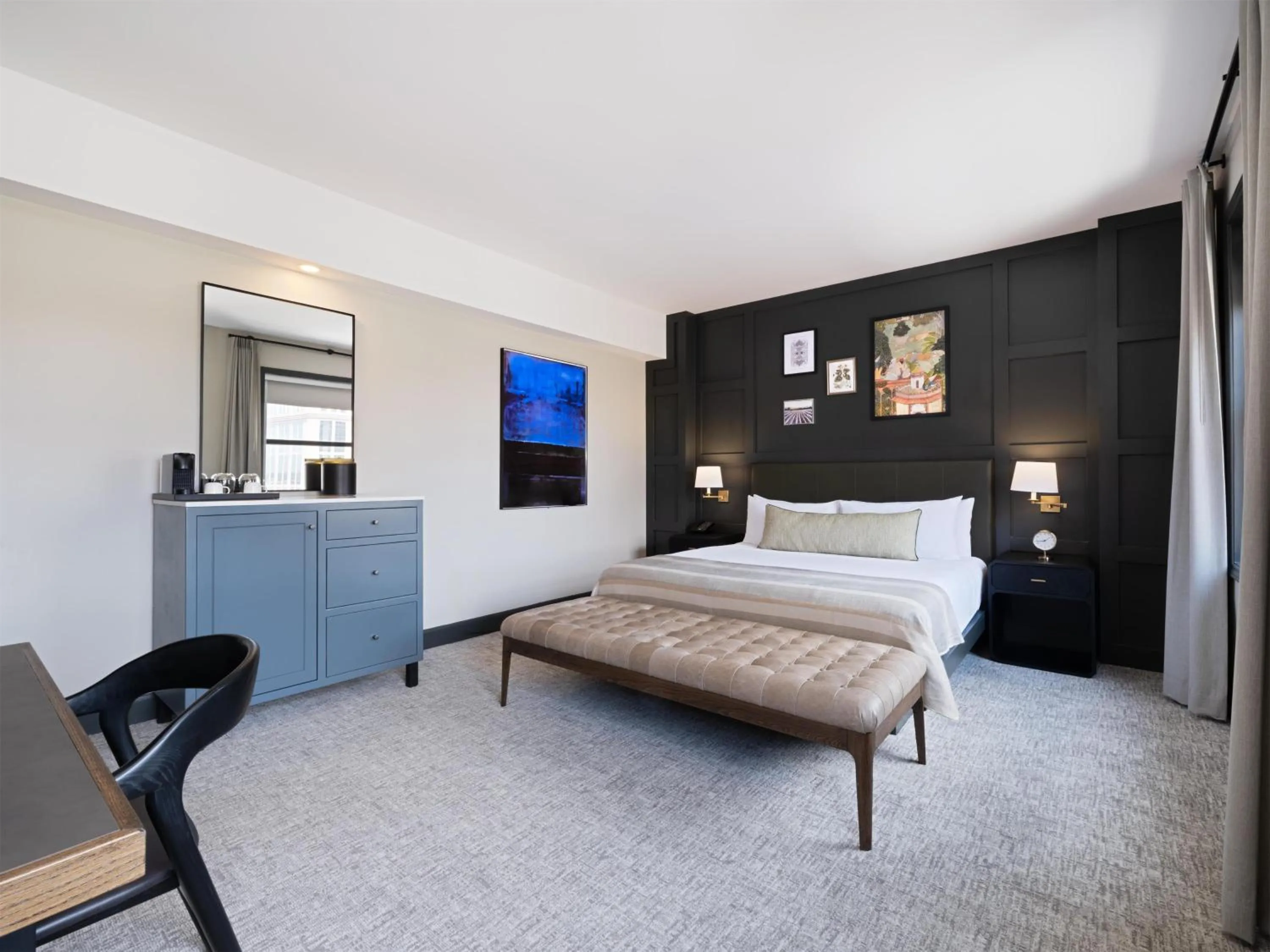 Bed in The Sam Houston, Tapestry Collection by Hilton