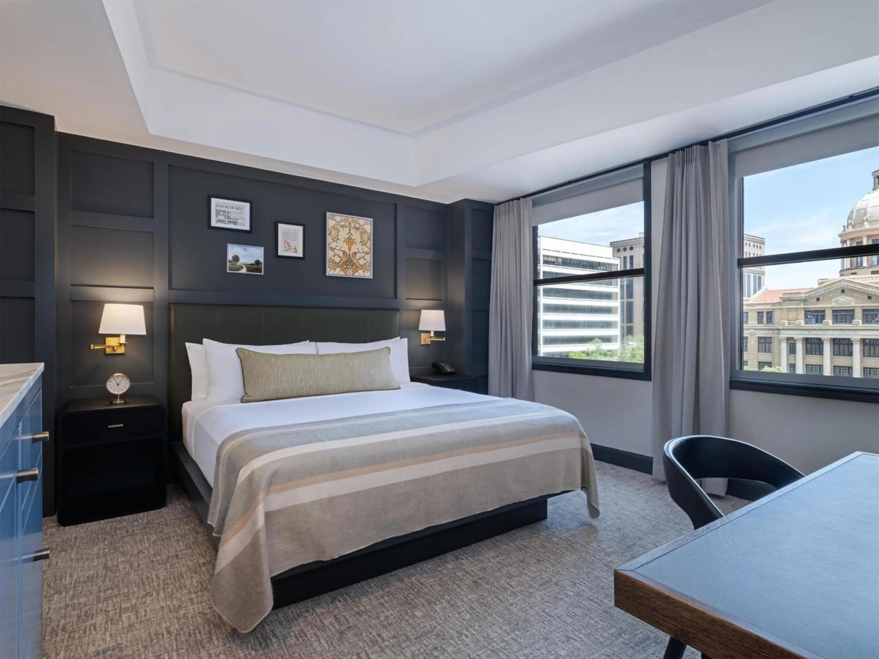 Bed in The Sam Houston, Tapestry Collection by Hilton