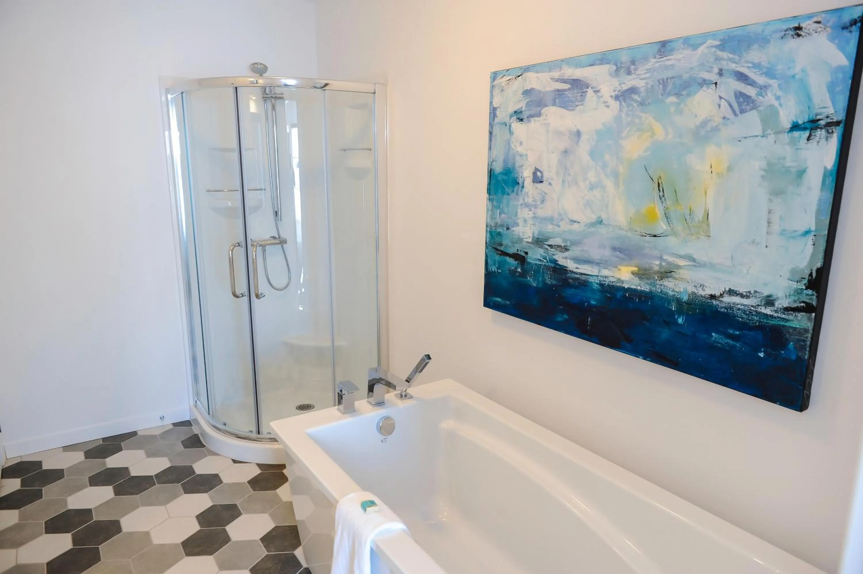 Shower in Auberge Des Îles