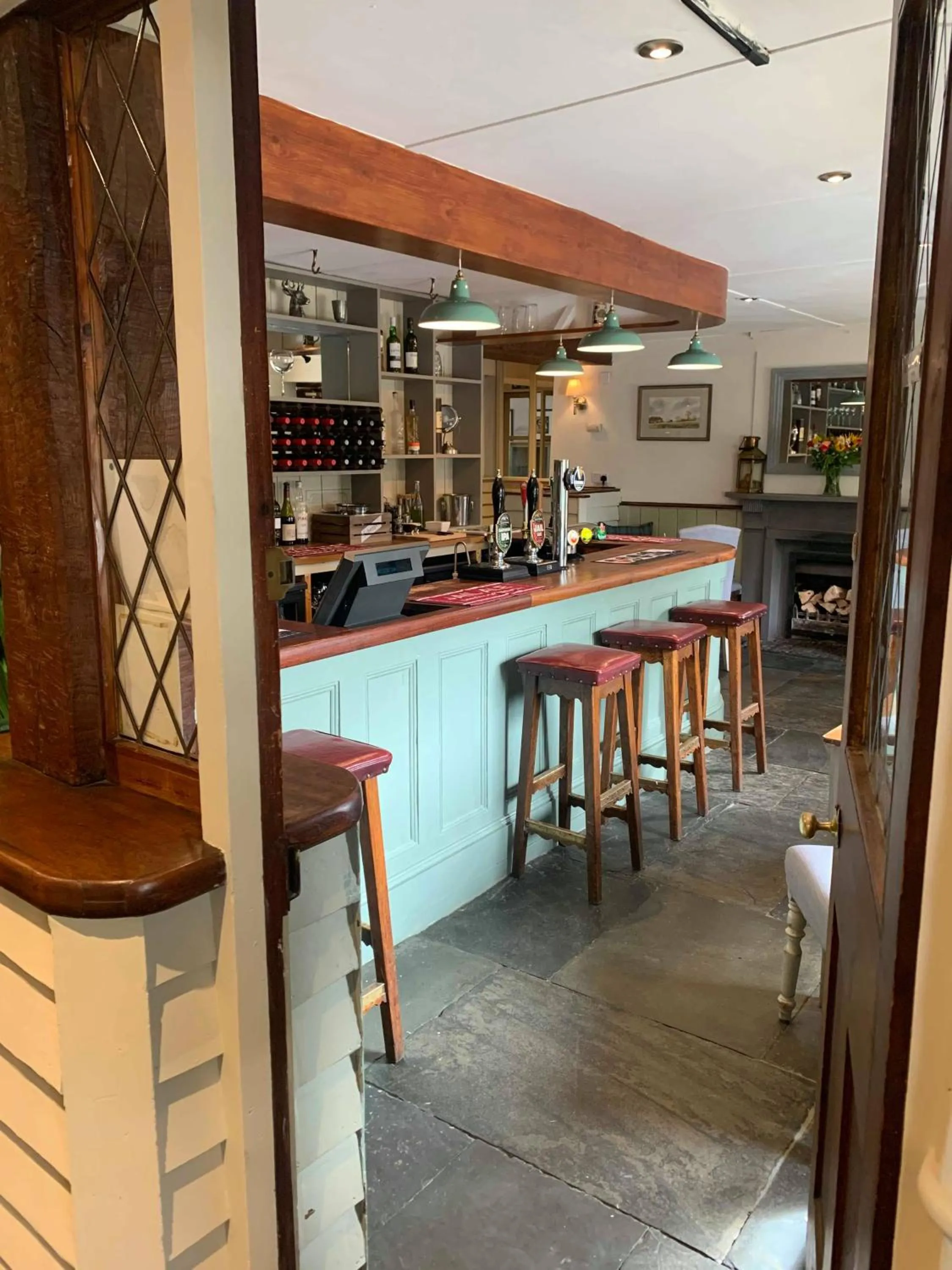 Lounge or bar in The Dartmoor Inn at Lydford