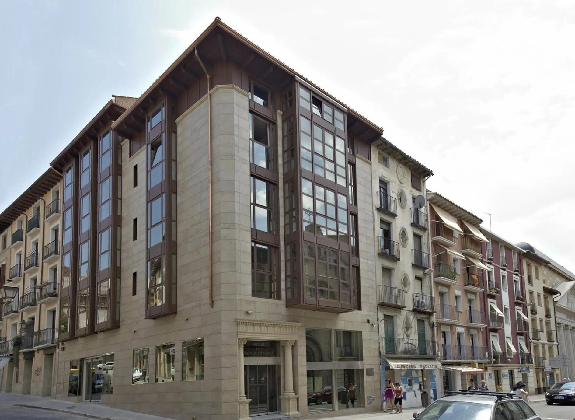 Facade/entrance in Hotel Sancho Abarca Petit SPA