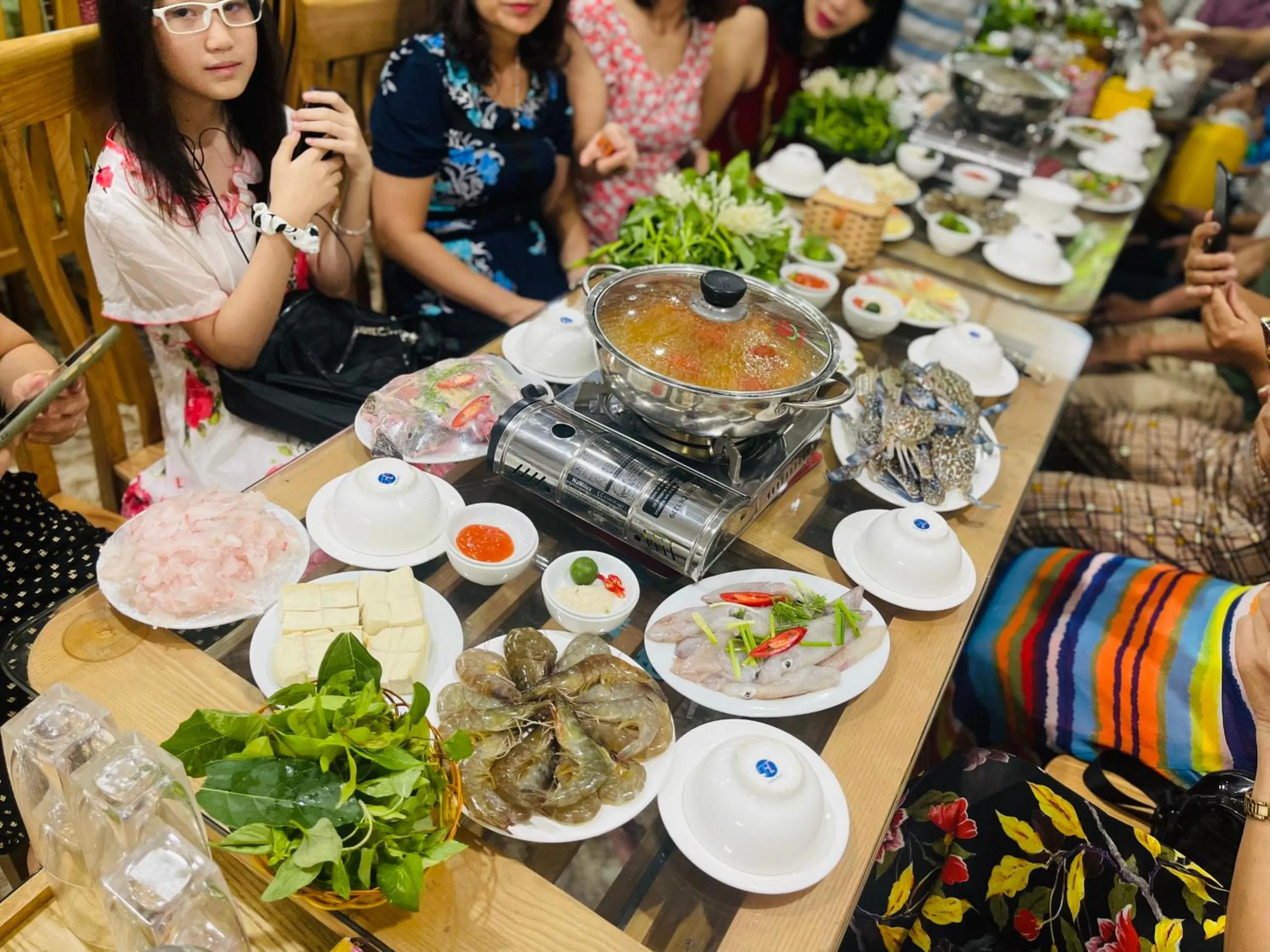 Food and drinks in Phuong Dong Hotel