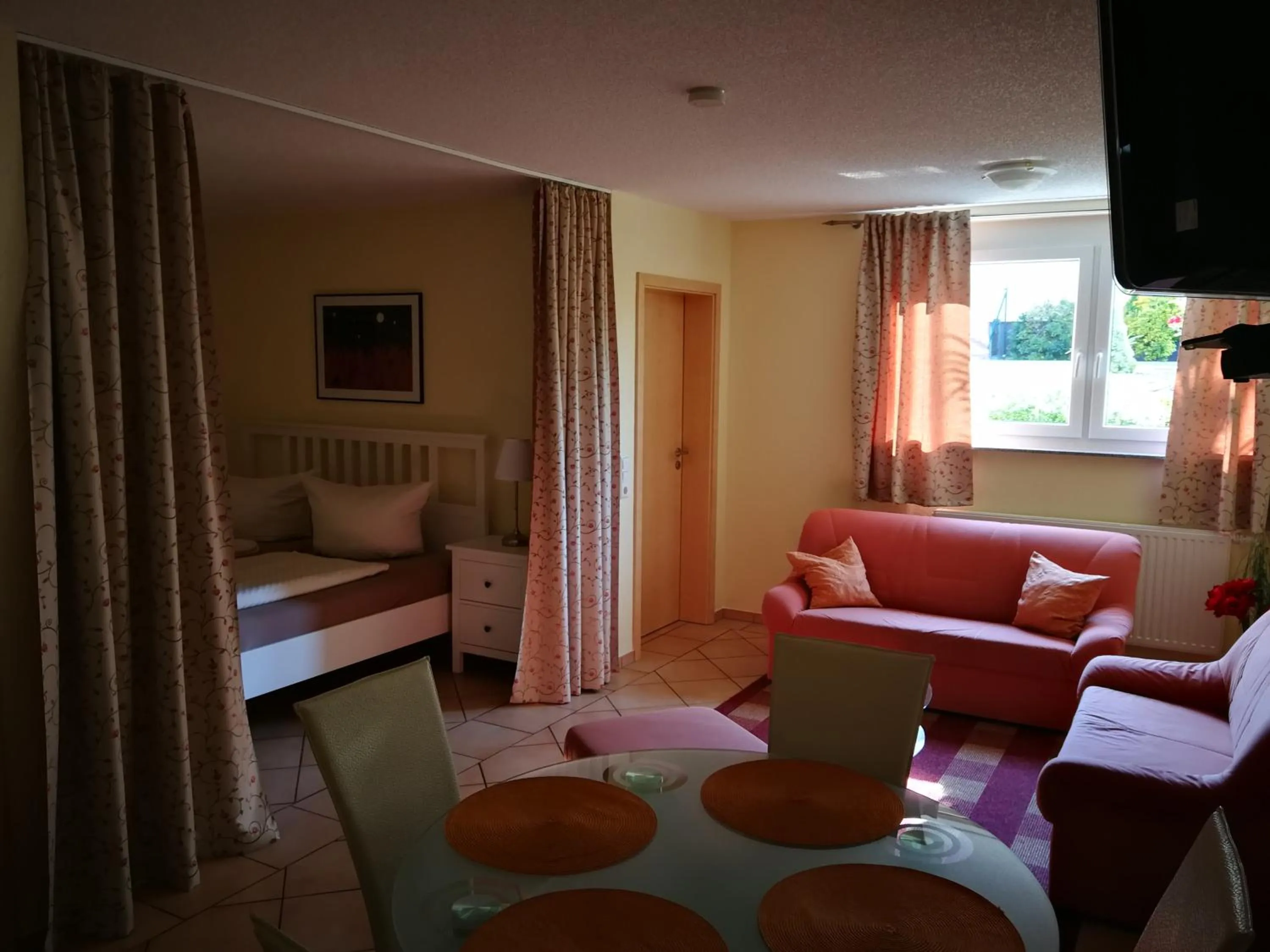 Living room in Pension Sieg