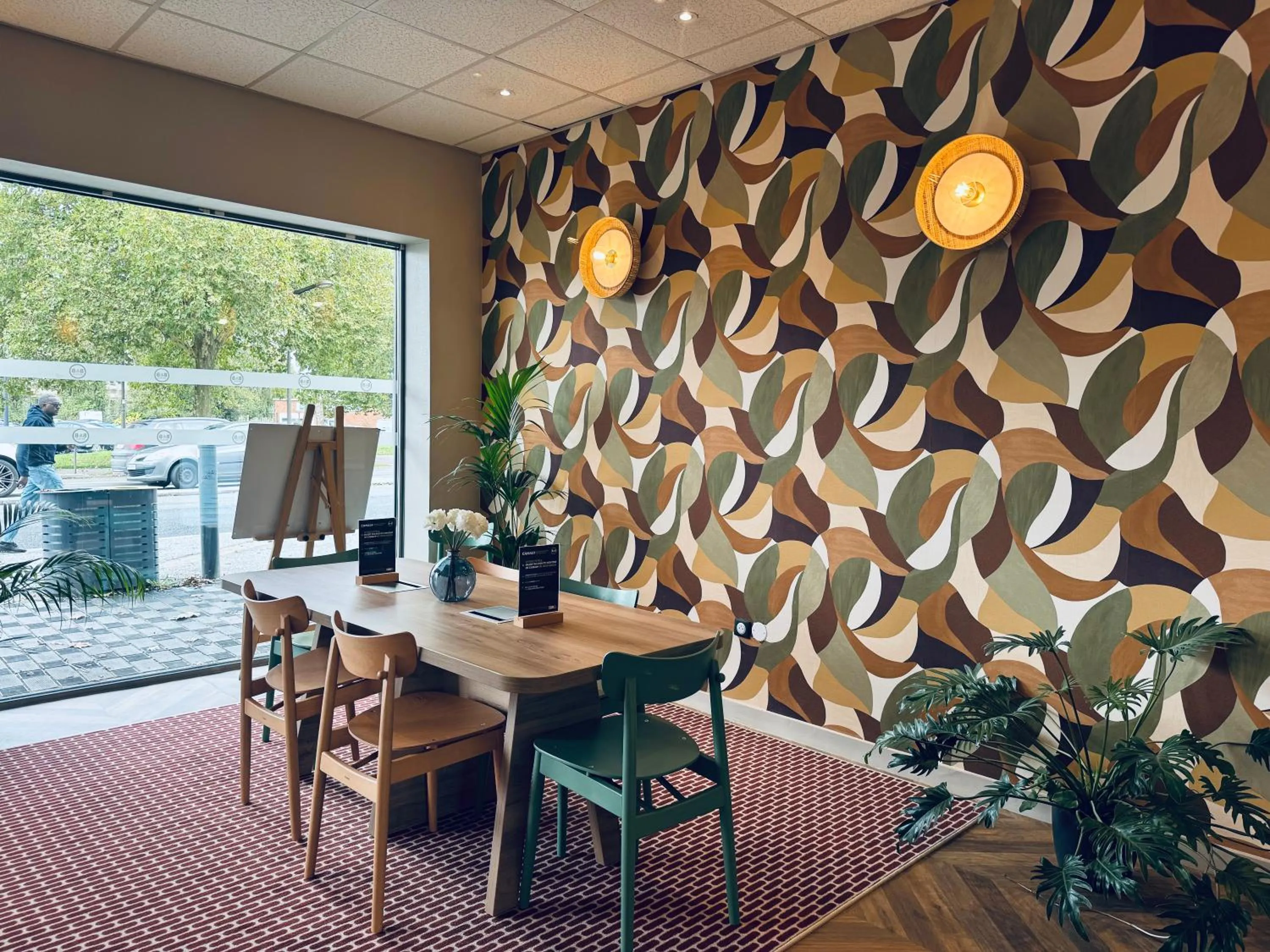 Lobby or reception in B&B HOTEL Maubeuge Gare