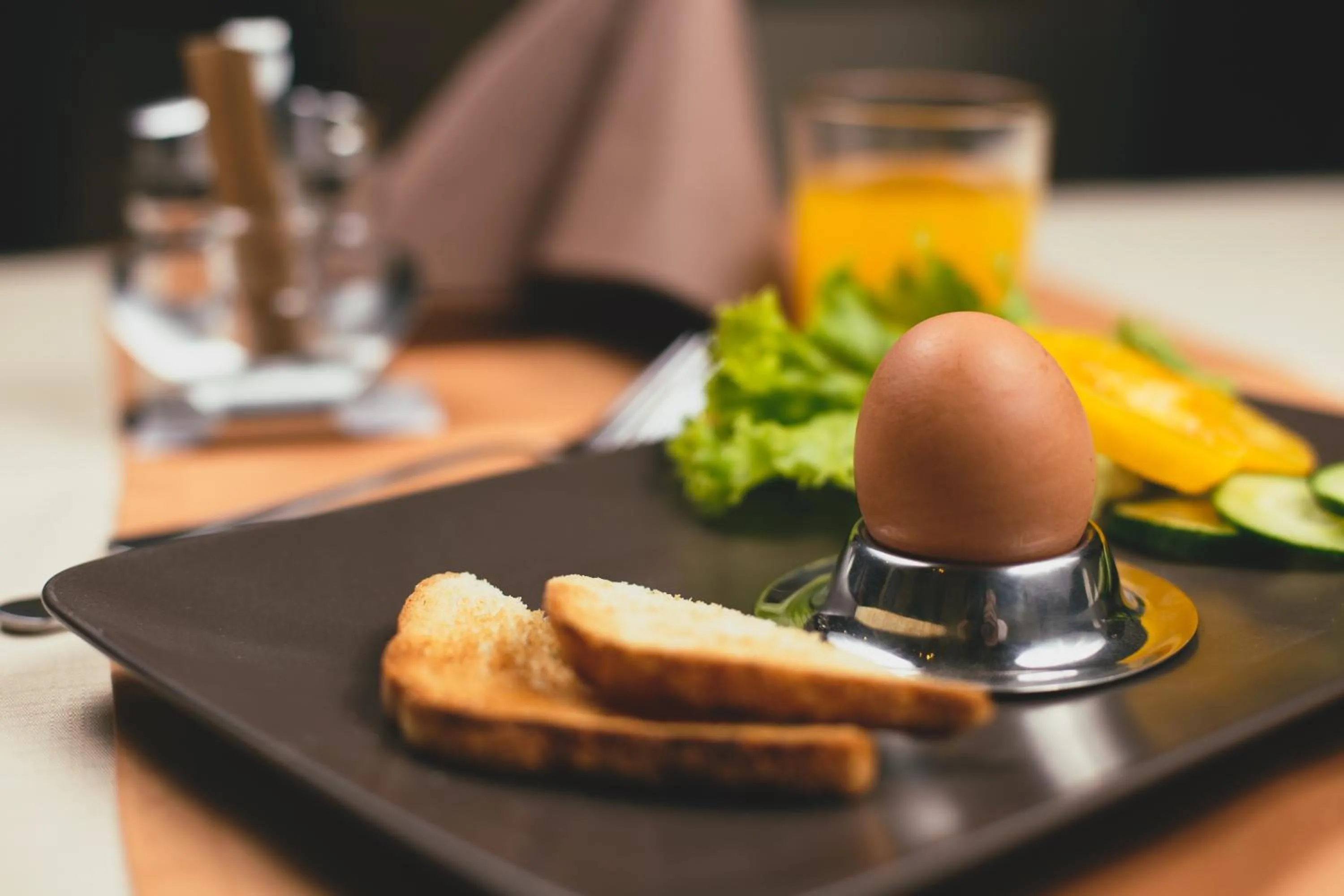 Buffet breakfast in Centrooms House