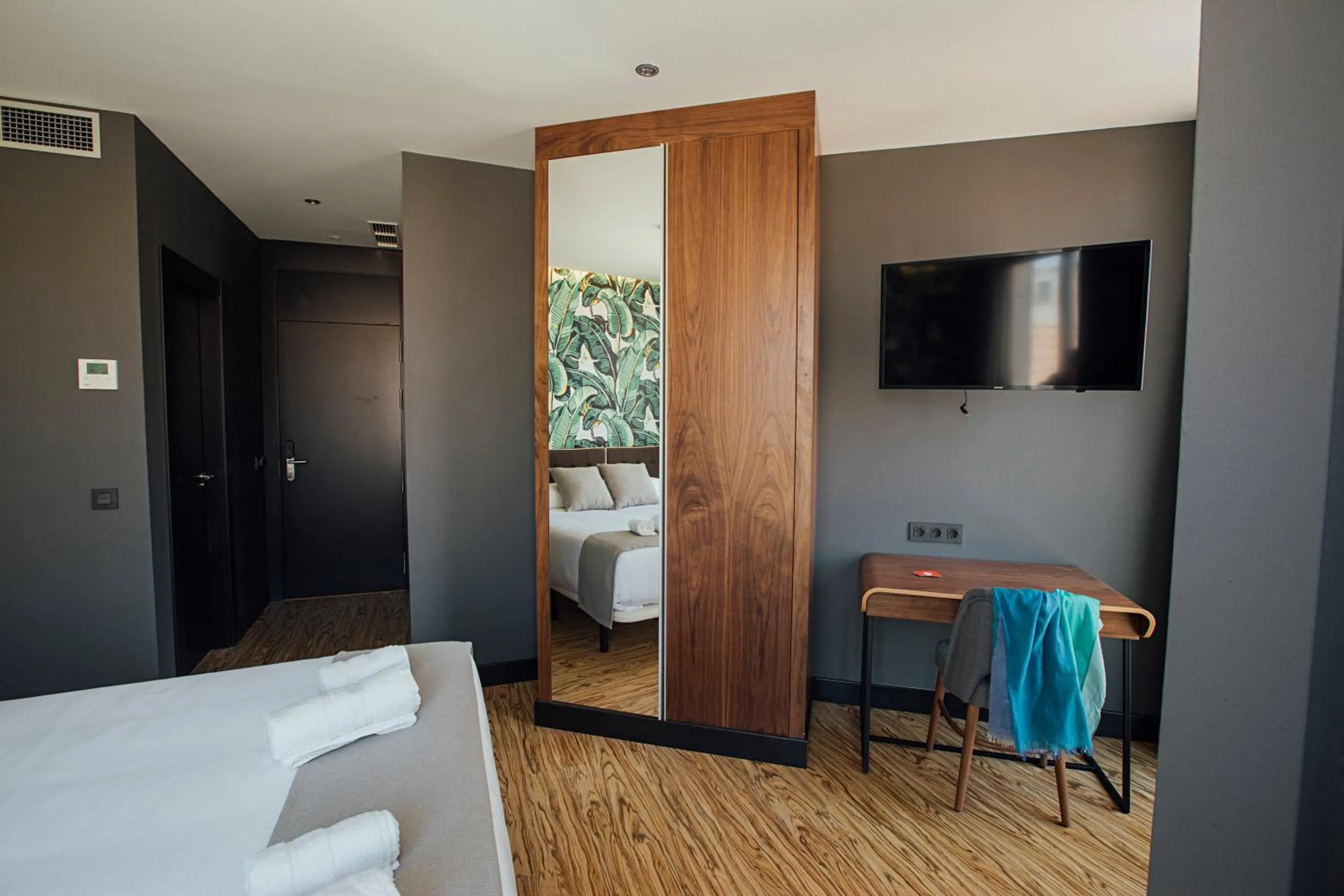 Decorative detail, Bed in Málaga Premium Hotel