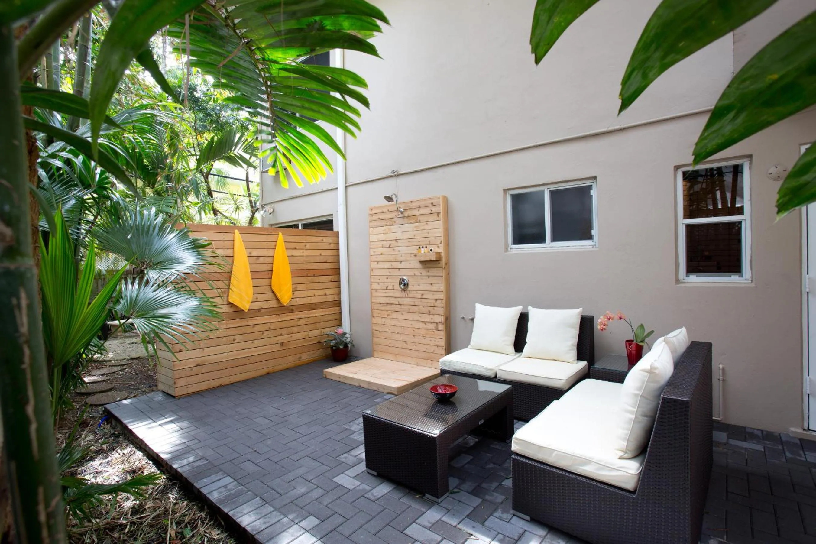 Shower in The Grand Resort and Spa & Worthington All Male