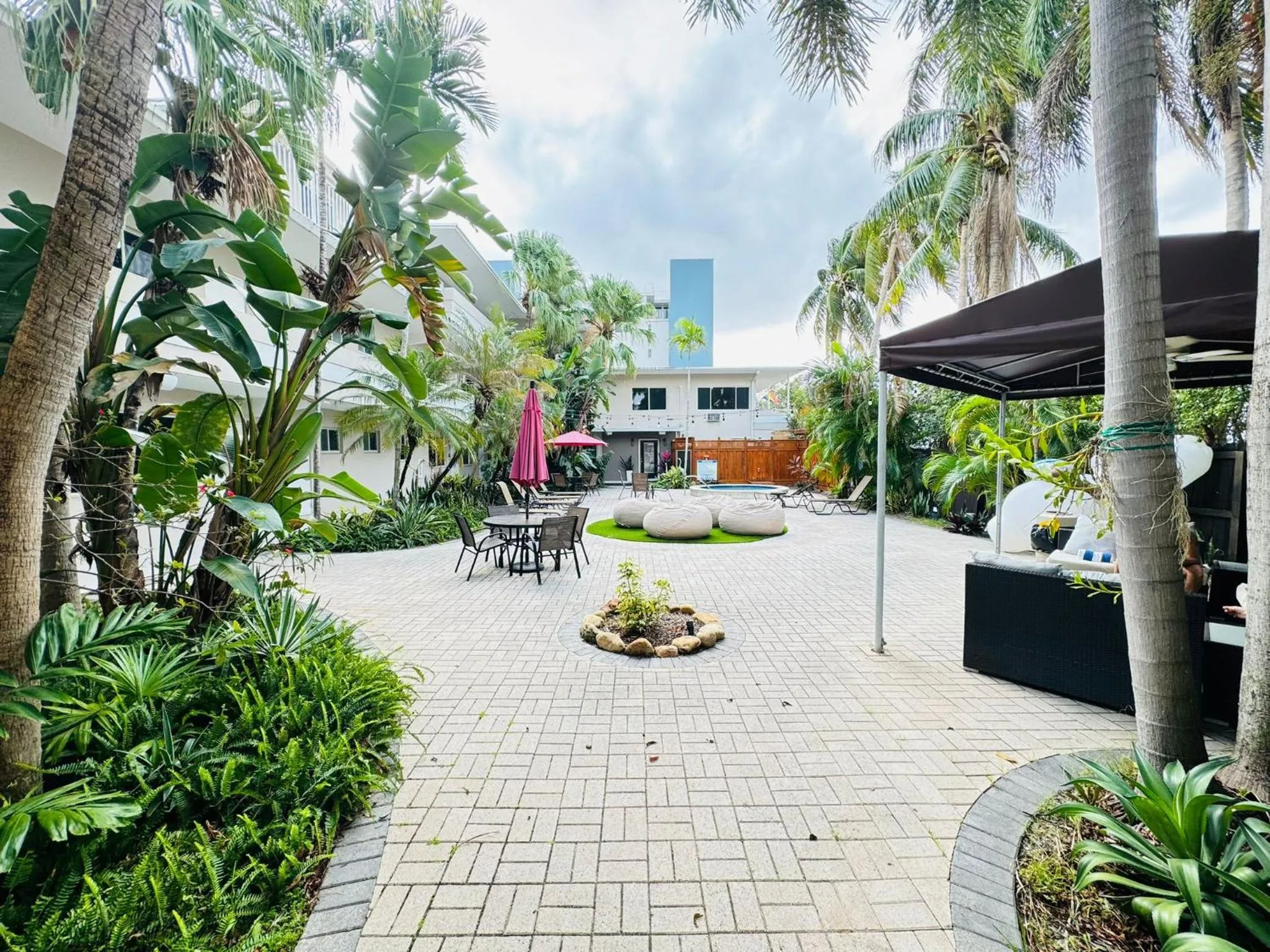 Garden in The Grand Resort and Spa & Worthington All Male