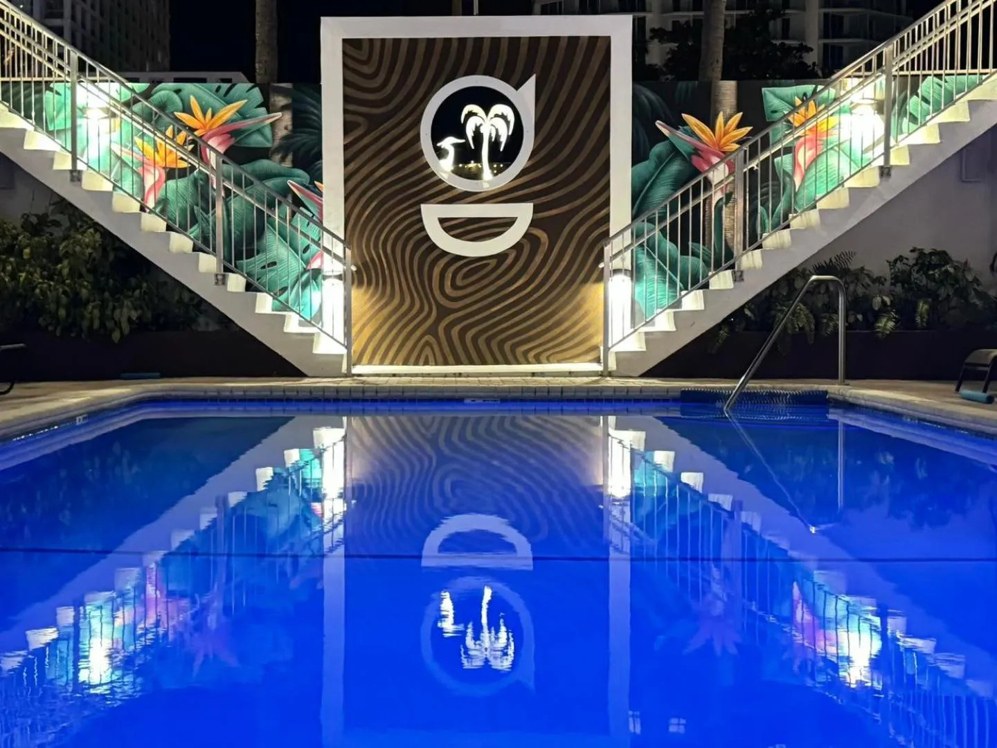 Pool view in The Grand Resort and Spa & Worthington All Male